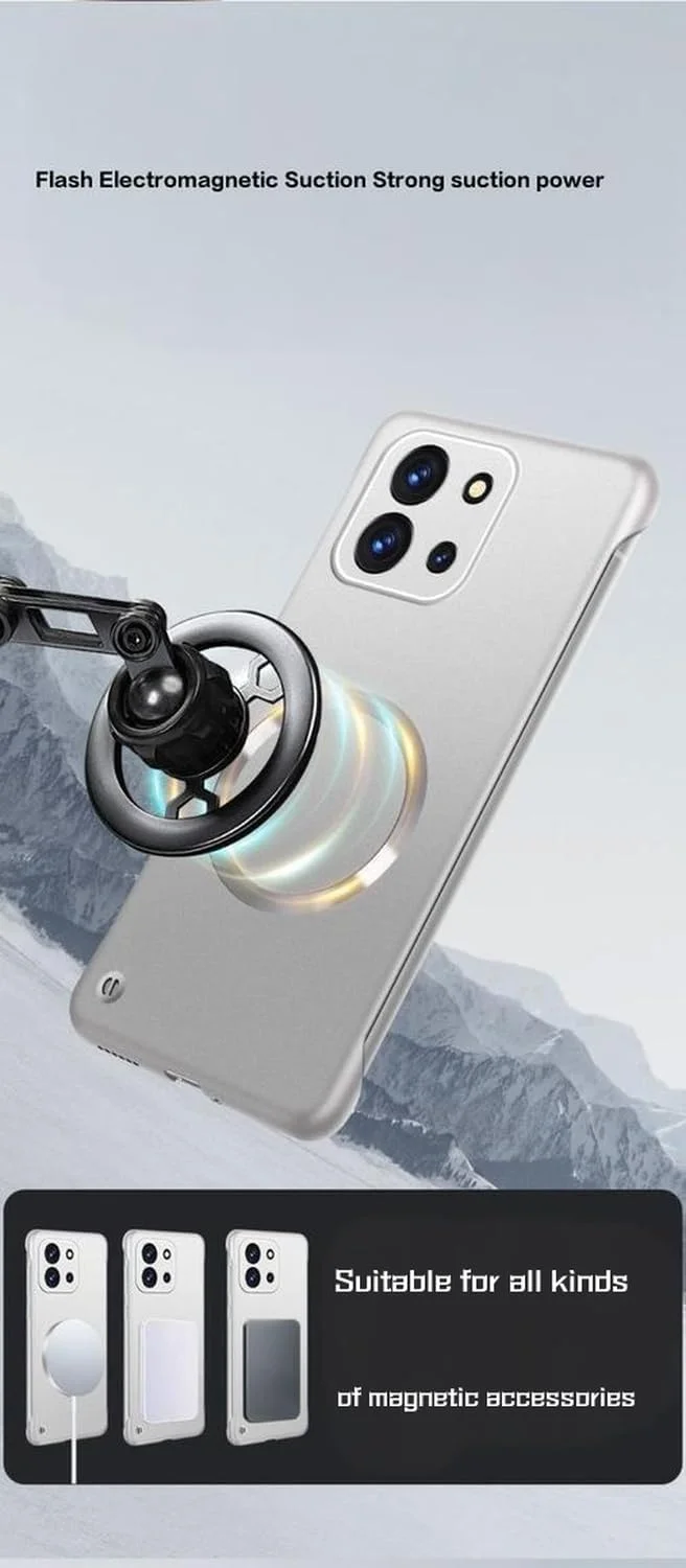 قاب گوشی موبایل برای وان پلاس 13S مدل 2025 | ضد ضربه و ضد شن و ماسه با استاندارد نظامی | کاور محافظ مغناطیسی فوق العاده نازک با جنس PC | طراحی خنک کننده تابستانی با محافظت نیمه لبه (نقره ای) قاب گوشی موبایل برای وان پلاس 13S مدل 2025 | ضد ضربه و ضد شن و ماسه با استاندارد نظامی | کاور محافظ مغناطیسی فوق العاده نازک با جنس PC | طراحی خنک کننده تابستانی با محافظت نیمه لبه (نقره ای)