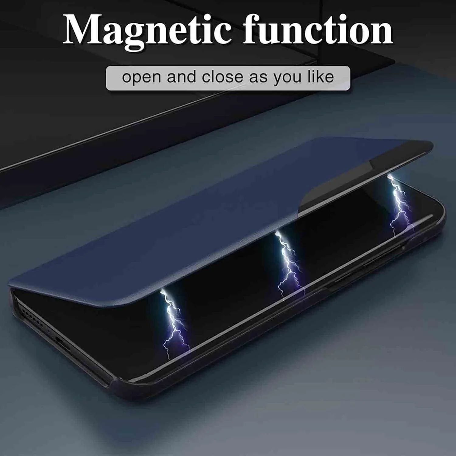 قاب گوشی برای OnePlus 13R 2025، کاور تاشو هوشمند با قابلیت استند، قاب محافظ چرمی با کیفیت برای OnePlus 13R 5G 2025 (آبی) قاب گوشی برای OnePlus 13R 2025، کاور تاشو هوشمند با قابلیت استند، قاب محافظ چرمی با کیفیت برای OnePlus 13R 5G 2025 (آبی)