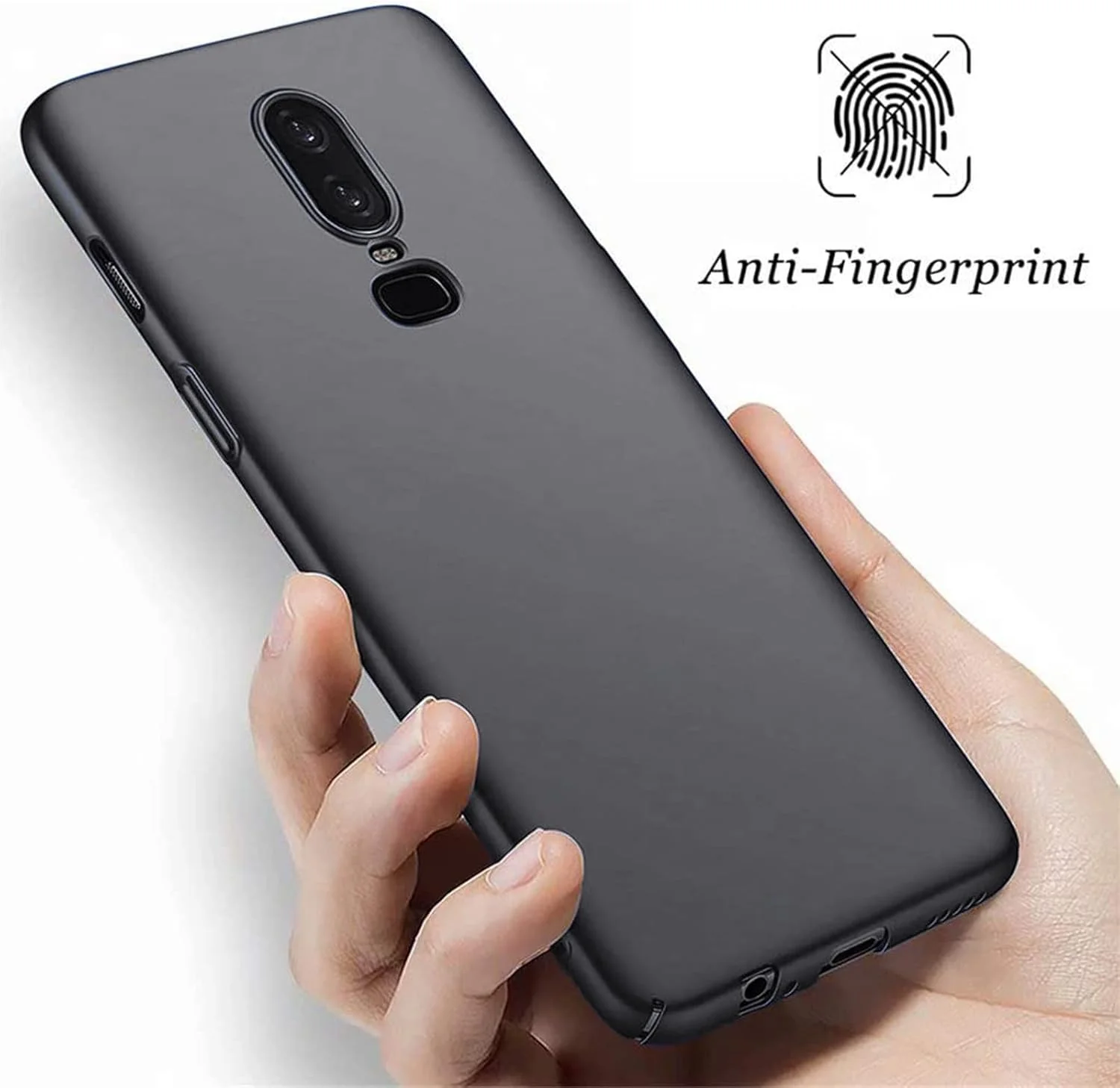 قاب محافظ گوشی برای وان پلاس 6 مشکی 6.28 اینچ قاب محافظ گوشی برای وان پلاس 6 مشکی 6.28 اینچ