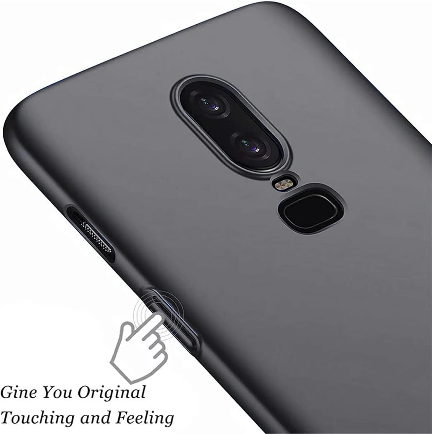 قاب محافظ گوشی برای وان پلاس 6 مشکی 6.28 اینچ قاب محافظ گوشی برای وان پلاس 6 مشکی 6.28 اینچ