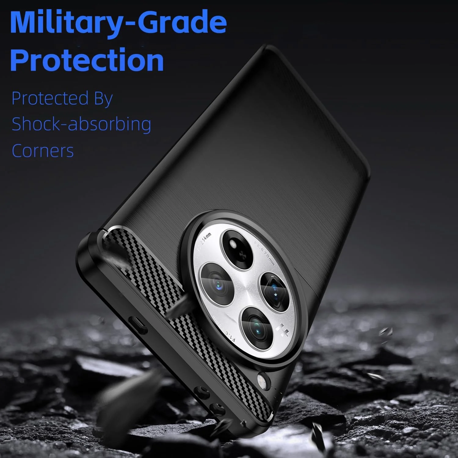 کاور مشکی TPU آل نیو لوک برای OnePlus 12 5G به همراه یک حلقه نگهدارنده، TPU نرم مقاوم در برابر خش و ضد ضربه (MF LS برای OnePlus 12 5G) کاور مشکی TPU آل نیو لوک برای OnePlus 12 5G به همراه یک حلقه نگهدارنده، TPU نرم مقاوم در برابر خش و ضد ضربه (MF LS برای OnePlus 12 5G)