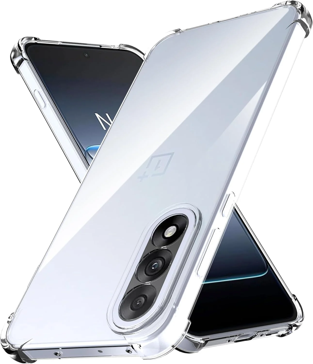 قاب محافظ سازگار با گوشی وان پلاس نورد 5، با محافظت از دوربین، ضربه گیر محافظ نرم و ضد خش، قاب شفاف برای وان پلاس نورد 5 سال 2025 قاب محافظ سازگار با گوشی وان پلاس نورد 5، با محافظت از دوربین، ضربه گیر محافظ نرم و ضد خش، قاب شفاف برای وان پلاس نورد 5 سال 2025