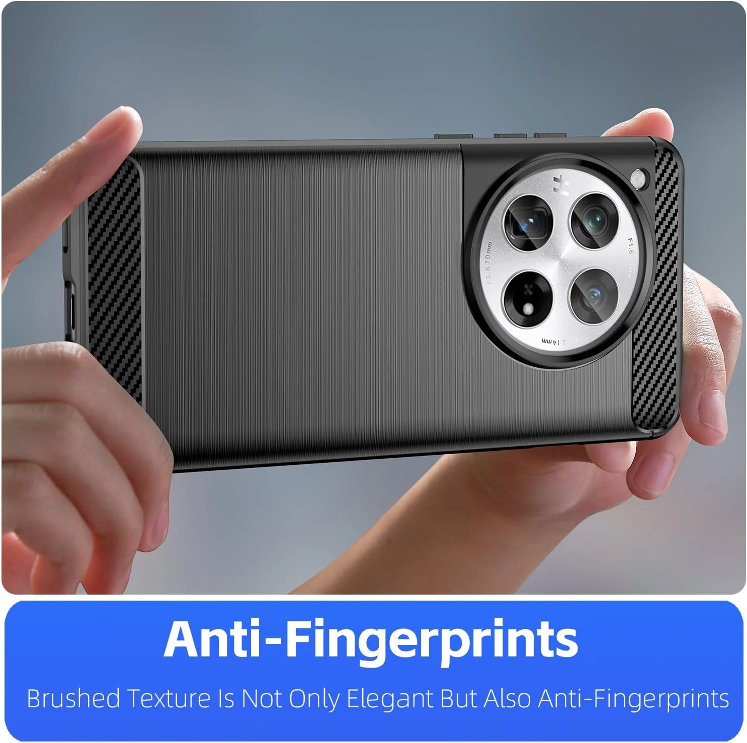 کاور مشکی TPU آل نیو لوک برای OnePlus 12 5G به همراه یک حلقه نگهدارنده، TPU نرم مقاوم در برابر خش و ضد ضربه (MF LS برای OnePlus 12 5G) کاور مشکی TPU آل نیو لوک برای OnePlus 12 5G به همراه یک حلقه نگهدارنده، TPU نرم مقاوم در برابر خش و ضد ضربه (MF LS برای OnePlus 12 5G)