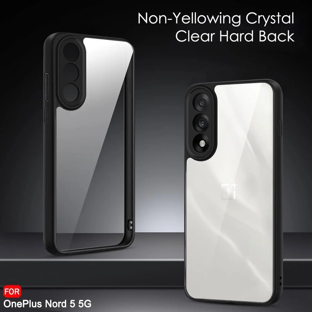 کاور محافظ ضد ضربه شفاف برای گوشی وان پلاس نورد 5، پوشش سخت پشتی، محافظت 360 درجه، بامپر TPU، کاور پشتی شفاف مناسب برای وان پلاس نورد 5 کاور محافظ ضد ضربه شفاف برای گوشی وان پلاس نورد 5، پوشش سخت پشتی، محافظت 360 درجه، بامپر TPU، کاور پشتی شفاف مناسب برای وان پلاس نورد 5
