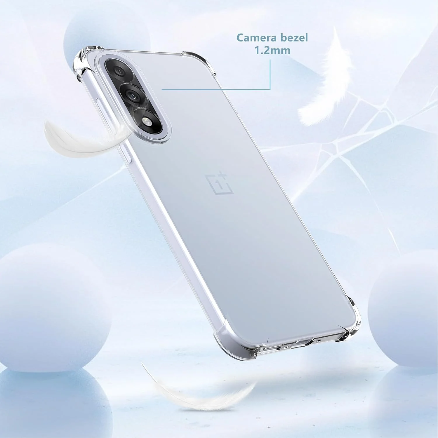 قاب محافظ سازگار با گوشی وان پلاس نورد 5، با محافظت از دوربین، ضربه گیر محافظ نرم و ضد خش، قاب شفاف برای وان پلاس نورد 5 سال 2025 قاب محافظ سازگار با گوشی وان پلاس نورد 5، با محافظت از دوربین، ضربه گیر محافظ نرم و ضد خش، قاب شفاف برای وان پلاس نورد 5 سال 2025