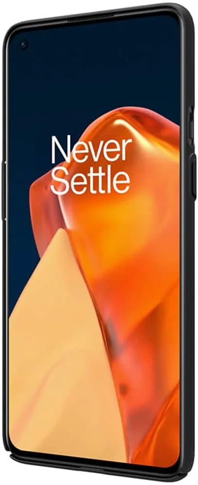 کاور نیلکین سازگار با قاب گوشی وان پلاس 9 مدل Super Frosted Shield، کاور سخت گوشی [باریک] [طراحی شده برای وان پلاس 9 نسخه انگلستان] - مشکی