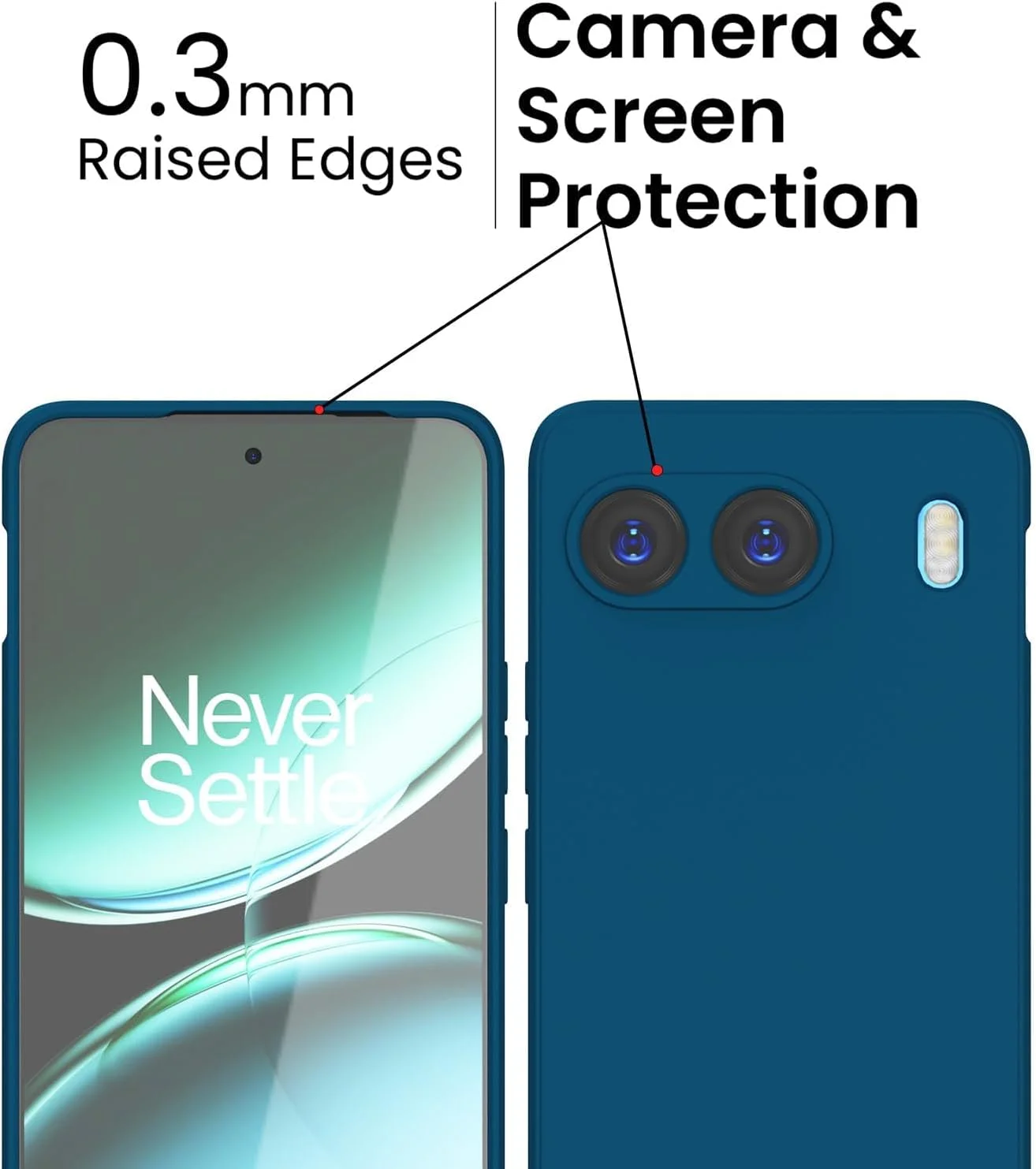 قاب محافظ گوشی وان پلاس نورد 4 5G، قاب ضربه گیر ژل مایع با پوشش داخلی میکروفیبر نرم، محافظ باریک ضد ضربه با پوشش محافظ دوربین برای وان پلاس نورد 4 5G (آبی) قاب محافظ گوشی وان پلاس نورد 4 5G، قاب ضربه گیر ژل مایع با پوشش داخلی میکروفیبر نرم، محافظ باریک ضد ضربه با پوشش محافظ دوربین برای وان پلاس نورد 4 5G (آبی)