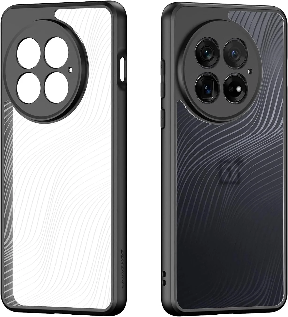 قاب محافظ گوشی وان پلاس 13، قاب ضربه گیر نیمه شفاف مات با پوشش دوربین، باریک و مقاوم در برابر سقوط