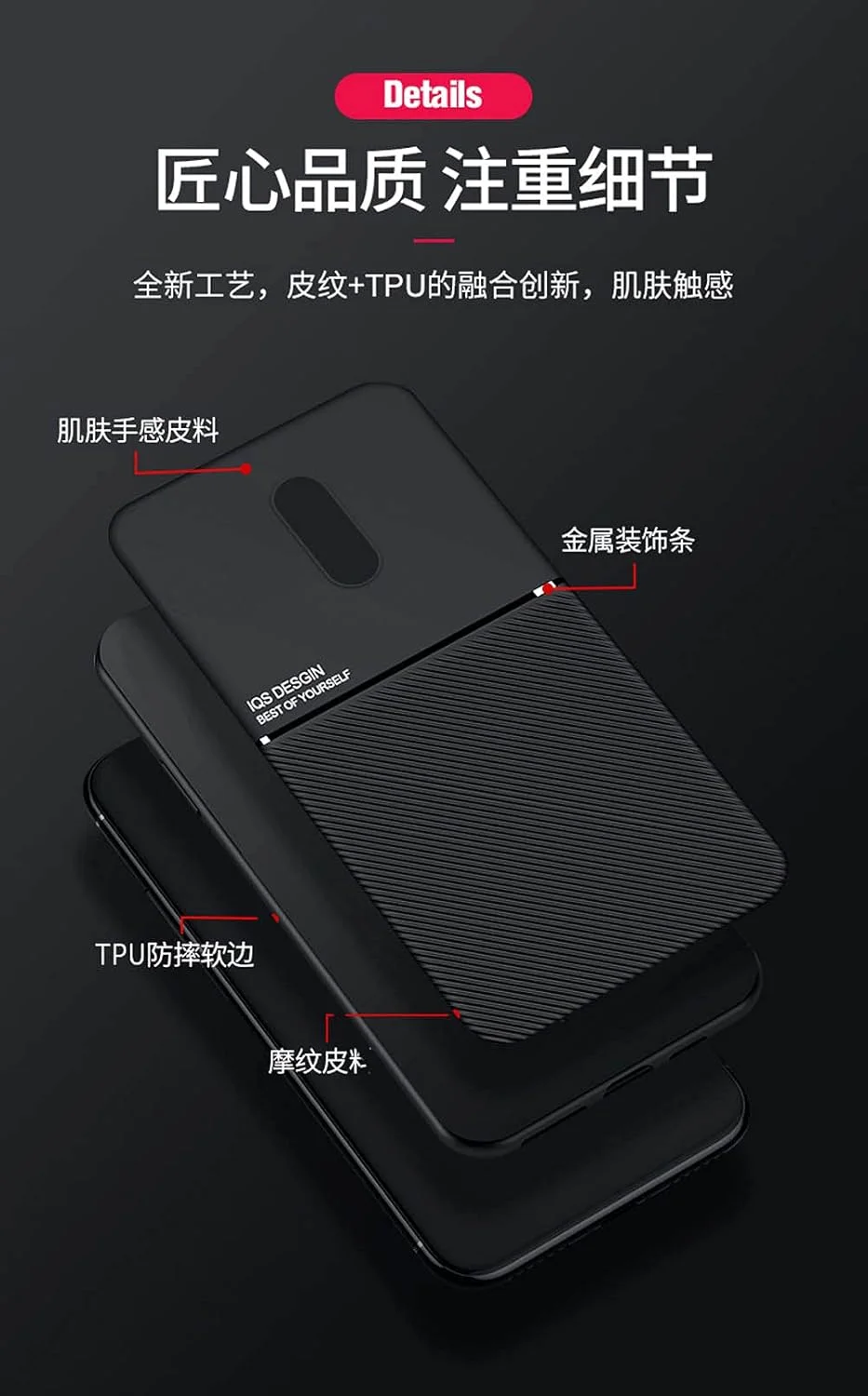 کاور محافظ Kepuch Mowen برای وان پلاس 7 - بامپر با صفحه فلزی داخلی - مشکی کاور محافظ Kepuch Mowen برای وان پلاس 7 - بامپر با صفحه فلزی داخلی - مشکی