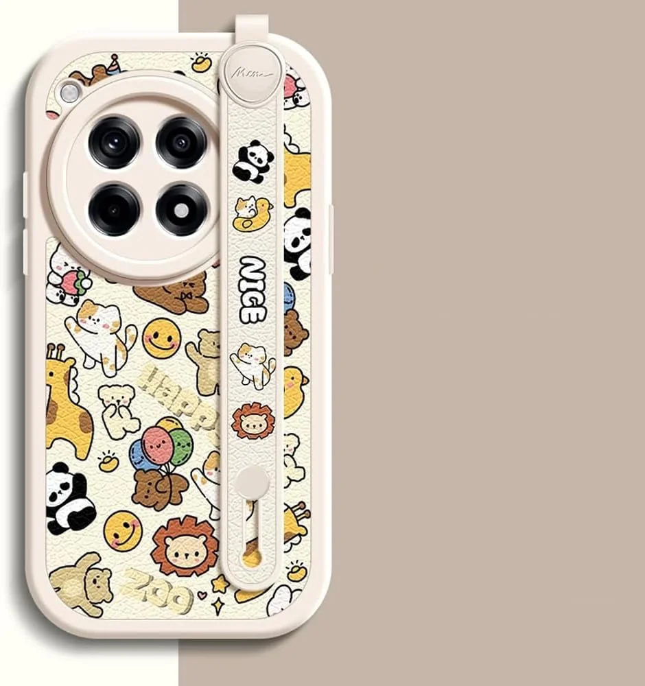 کاور محافظ گوشی وان پلاس 13، ساخته شده از جنس لاستیک نرم، مجهز به بند آویز گوشی با طرح مشابه، طرح های کارتونی حیوانات بامزه، مناسب برای دختران و بانوان (بژ) کاور محافظ گوشی وان پلاس 13، ساخته شده از جنس لاستیک نرم، مجهز به بند آویز گوشی با طرح مشابه، طرح های کارتونی حیوانات بامزه، مناسب برای دختران و بانوان (بژ)