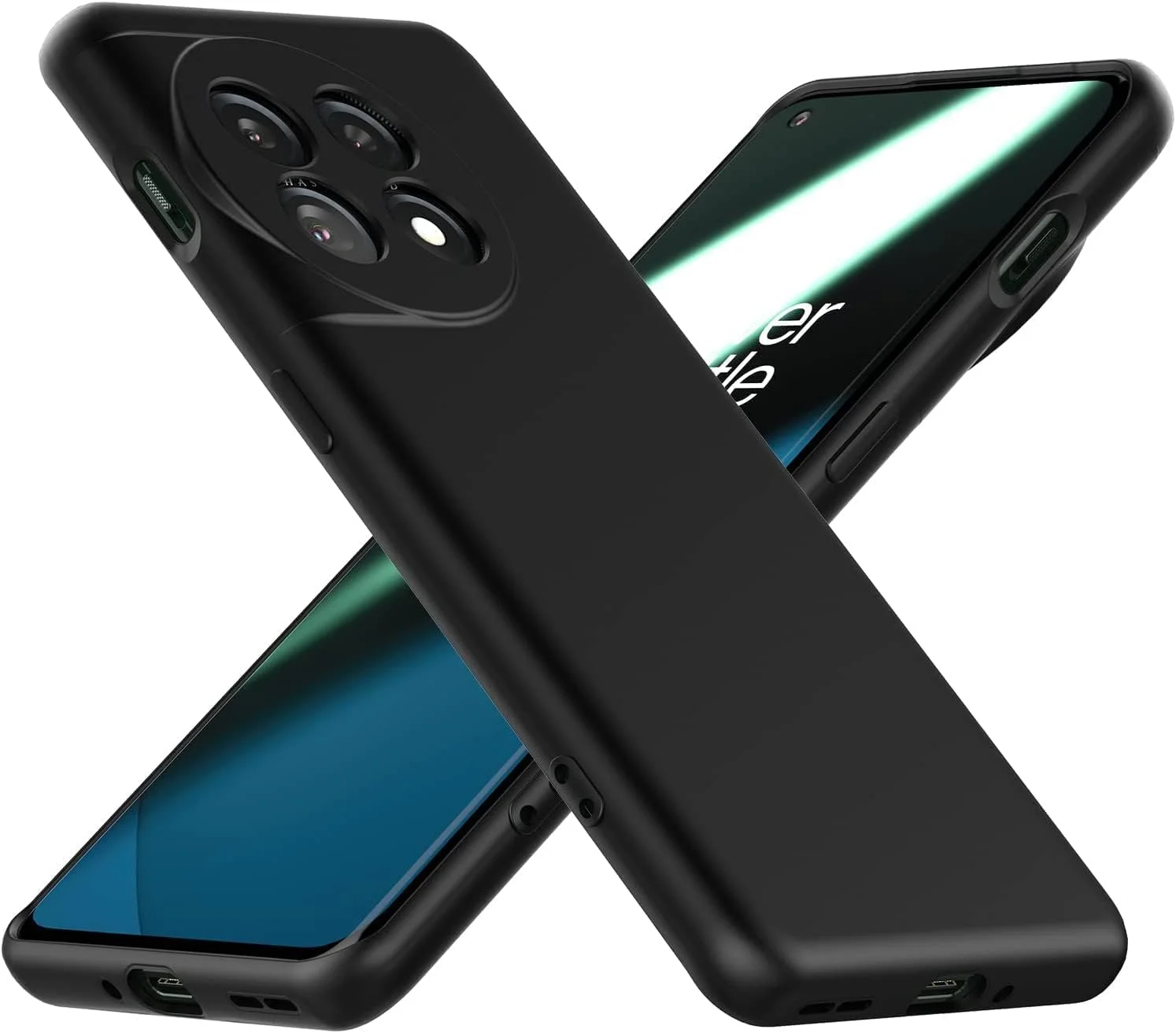 قاب محافظ گوشی OnePlus 11 5G، ساخته شده از TPU مات، با محافظت از دوربین، نرم، فوق العاده نازک و محافظ پشت، سازگار با OnePlus 11 (مشکی) قاب محافظ گوشی OnePlus 11 5G، ساخته شده از TPU مات، با محافظت از دوربین، نرم، فوق العاده نازک و محافظ پشت، سازگار با OnePlus 11 (مشکی)