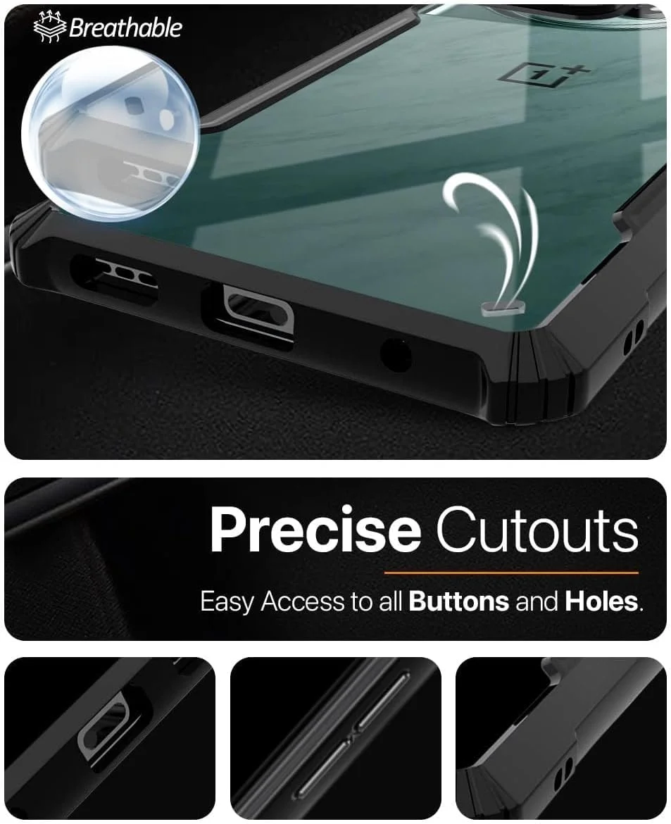 کاور محافظ ژگه سازگار با وان پلاس 13، کاور پشتی سخت PC شفاف با حاشیه مشکی TPU ممتاز ضد ضربه، محافظ لنز دوربین مقاوم در برابر ضربه 360 درجه، کاور شفاف برای وان پلاس 13 کاور محافظ ژگه سازگار با وان پلاس 13، کاور پشتی سخت PC شفاف با حاشیه مشکی TPU ممتاز ضد ضربه، محافظ لنز دوربین مقاوم در برابر ضربه 360 درجه، کاور شفاف برای وان پلاس 13