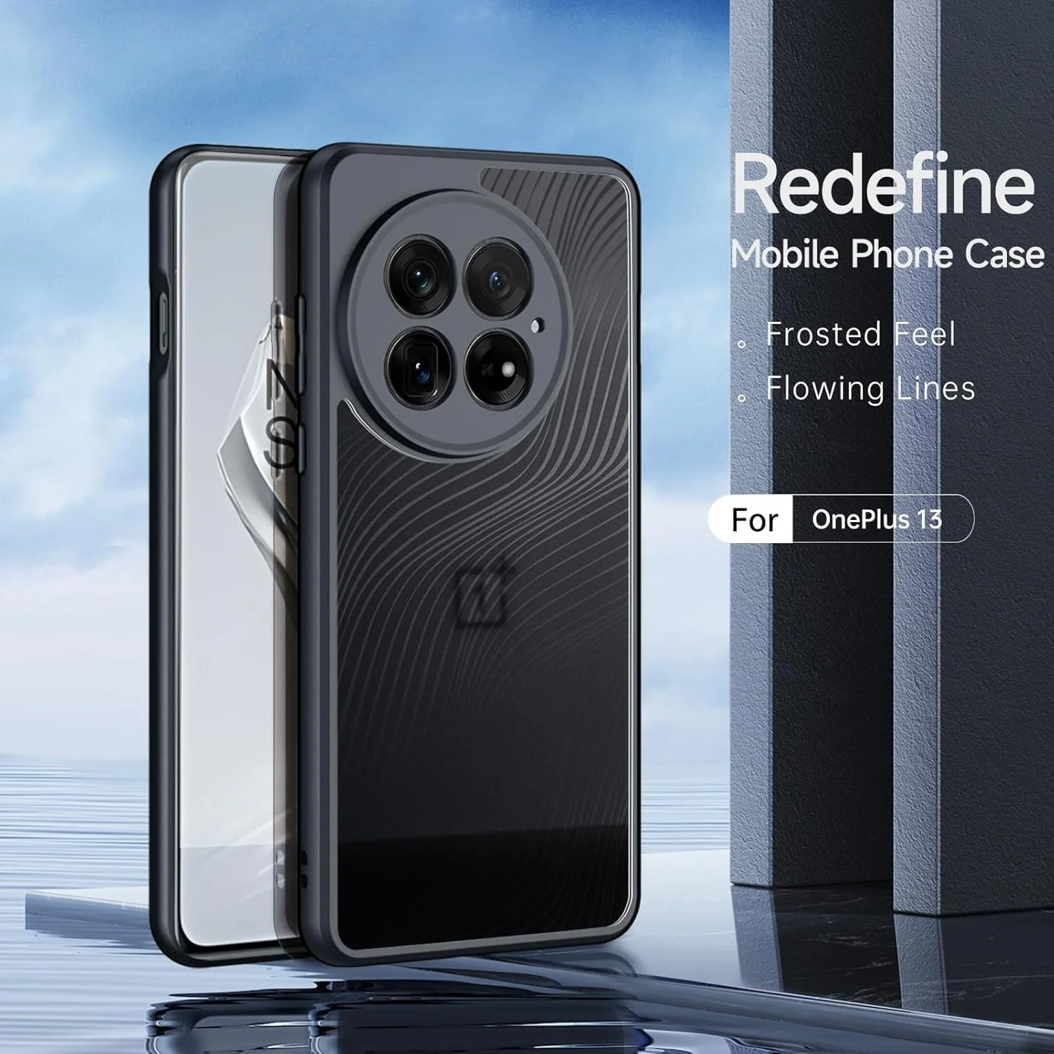 قاب محافظ گوشی وان پلاس 13، قاب ضربه گیر نیمه شفاف مات با پوشش دوربین، باریک و مقاوم در برابر سقوط قاب محافظ گوشی وان پلاس 13، قاب ضربه گیر نیمه شفاف مات با پوشش دوربین، باریک و مقاوم در برابر سقوط