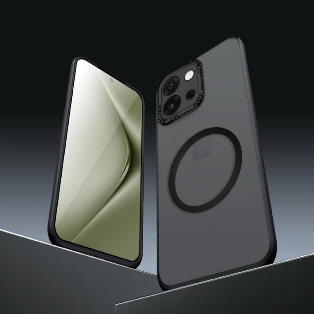 قاب محافظ مغناطیسی برای وان پلاس ۱۳s: قاب گوشی مات نیمه شفاف ضد ضربه با پوشش دوربین - قاب باریک و نازک اما با سپر سیلیکونی مقاوم در برابر سقوط درجه نظامی (مشکی مات) قاب محافظ مغناطیسی برای وان پلاس ۱۳s: قاب گوشی مات نیمه شفاف ضد ضربه با پوشش دوربین - قاب باریک و نازک اما با سپر سیلیکونی مقاوم در برابر سقوط درجه نظامی (مشکی مات)