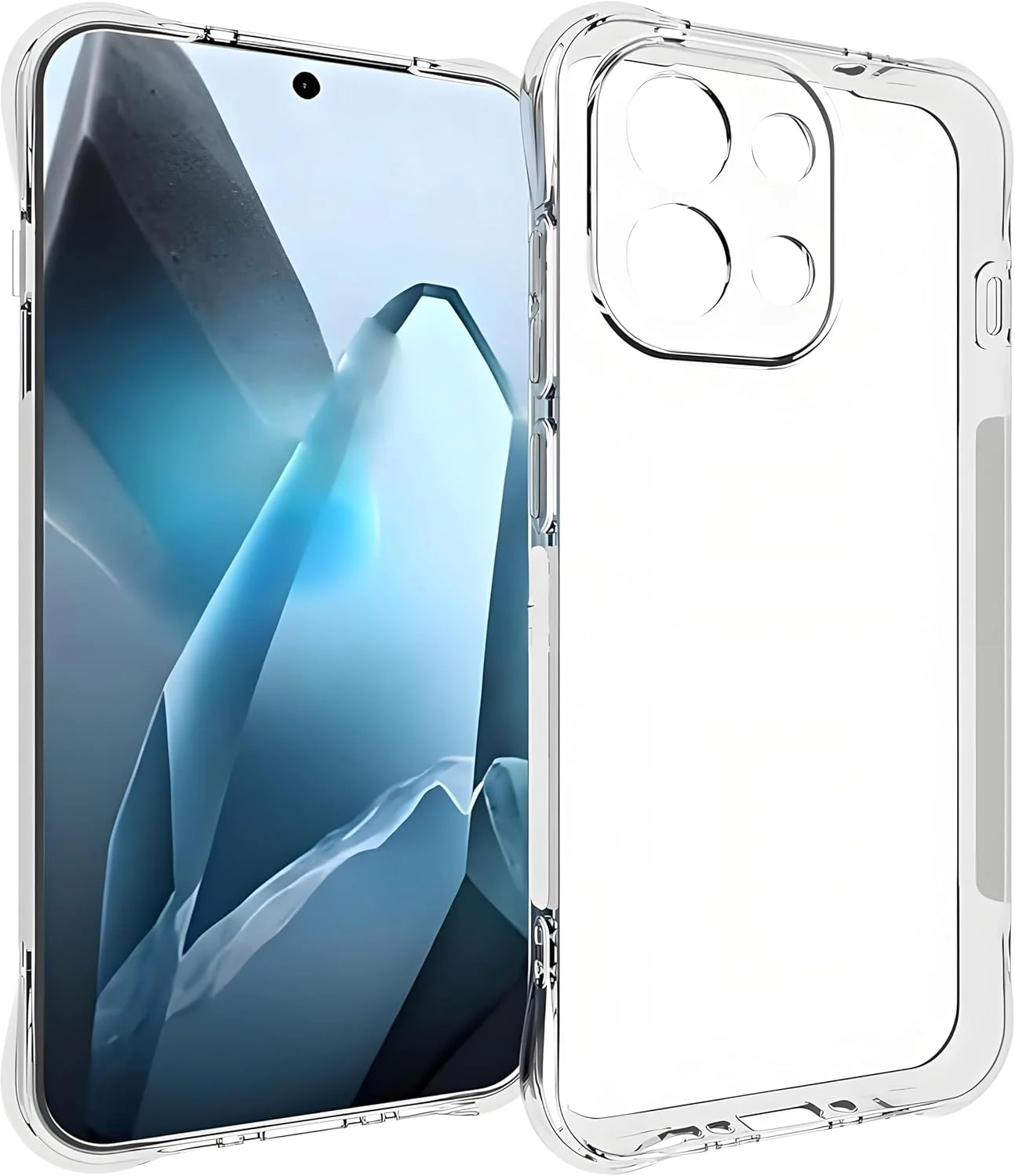 قاب محافظ شفاف برای وان پلاس 13S 5G: محافظ نرم و باریک TPU با ضربه گیر گوشه ها، مقاوم در برابر ضربه، ضد خش، کاور کریستالی شفاف گوشی برای وان پلاس 13S قاب محافظ شفاف برای وان پلاس 13S 5G: محافظ نرم و باریک TPU با ضربه گیر گوشه ها، مقاوم در برابر ضربه، ضد خش، کاور کریستالی شفاف گوشی برای وان پلاس 13S