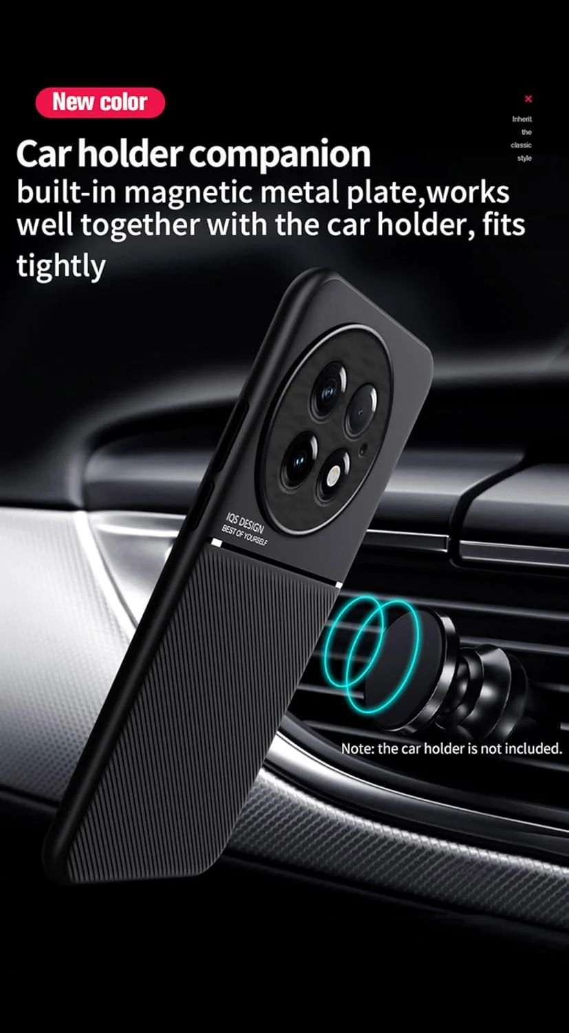 قاب محافظ گوشی TIANCI برای OnePlus 13، بافت چرمی ضد لغزش و ضد ضربه، پوشش [چرم PU سازگار با پوست] [TPU فوق العاده نازک] برای OnePlus 13 - سبز