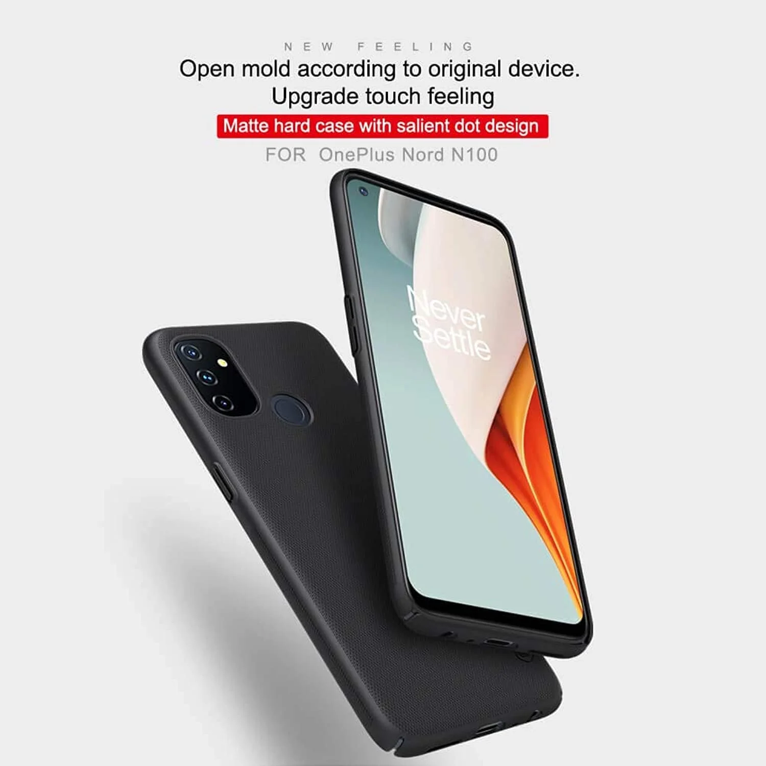 کاور محافظ گوشی نیلکین مدل Super Frosted Shield مناسب برای گوشی وان پلاس نورد N100 (مشکی) - عرضه توسط Nice.Store.UAE کاور محافظ گوشی نیلکین مدل Super Frosted Shield مناسب برای گوشی وان پلاس نورد N100 (مشکی) - عرضه توسط Nice.Store.UAE