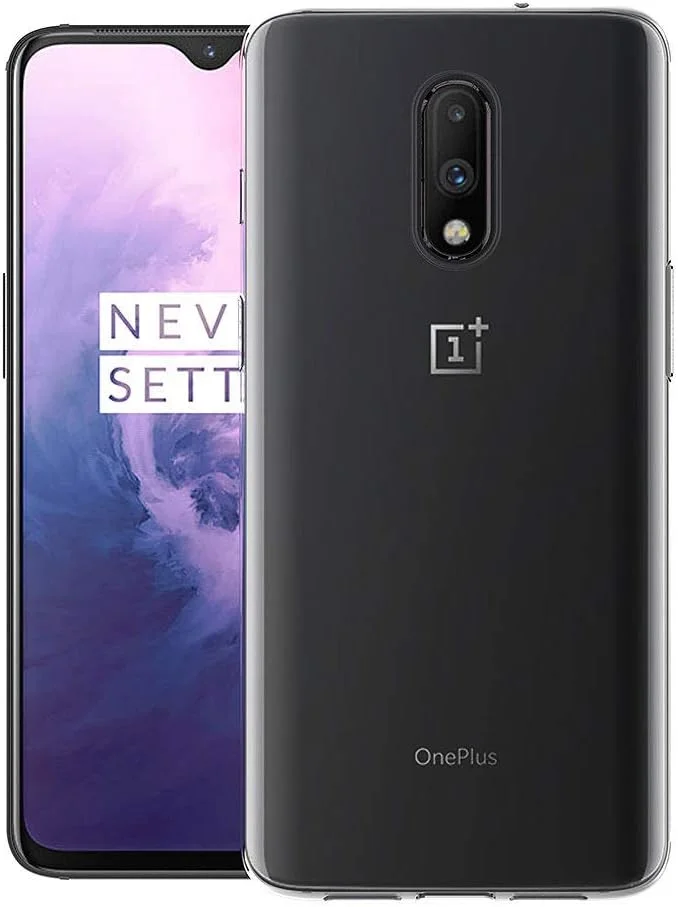 کاور محافظ ژله ای نرم MaiJin برای OnePlus 7 (6.41 اینچ) با سپر TPU و پشت شفاف کاور محافظ ژله ای نرم MaiJin برای OnePlus 7 (6.41 اینچ) با سپر TPU و پشت شفاف