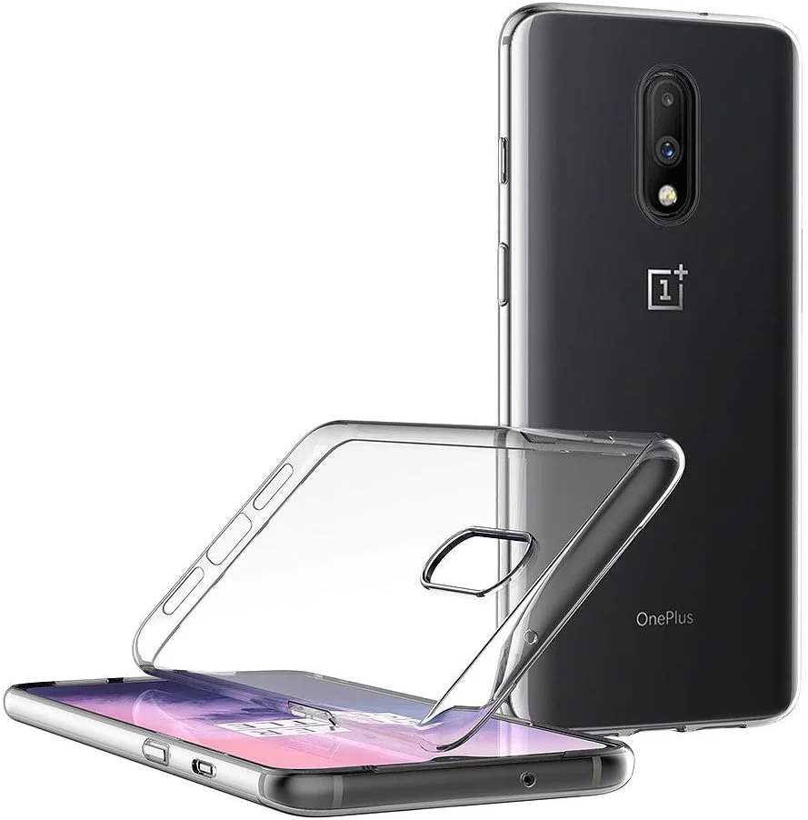 کاور محافظ ژله ای نرم MaiJin برای OnePlus 7 (6.41 اینچ) با سپر TPU و پشت شفاف کاور محافظ ژله ای نرم MaiJin برای OnePlus 7 (6.41 اینچ) با سپر TPU و پشت شفاف