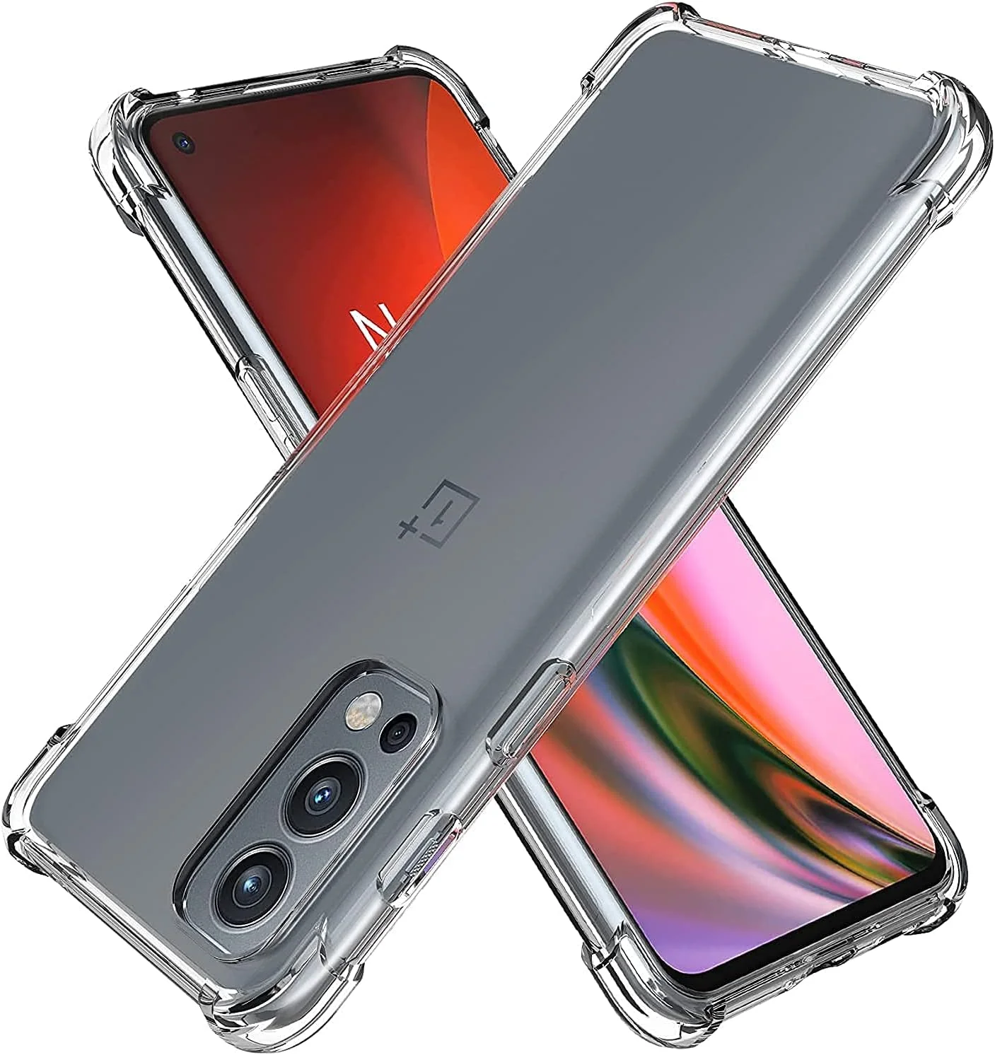 قاب محافظ ایمودیل برای گوشی وان پلاس نورد 2 5G، کاور پشتی با بالشتک هوا، سیلیکون نرم، ضد ضربه، محافظ گوشه برای وان پلاس نورد 2 5G توسط ایمودیل ® قاب محافظ ایمودیل برای گوشی وان پلاس نورد 2 5G، کاور پشتی با بالشتک هوا، سیلیکون نرم، ضد ضربه، محافظ گوشه برای وان پلاس نورد 2 5G توسط ایمودیل ®