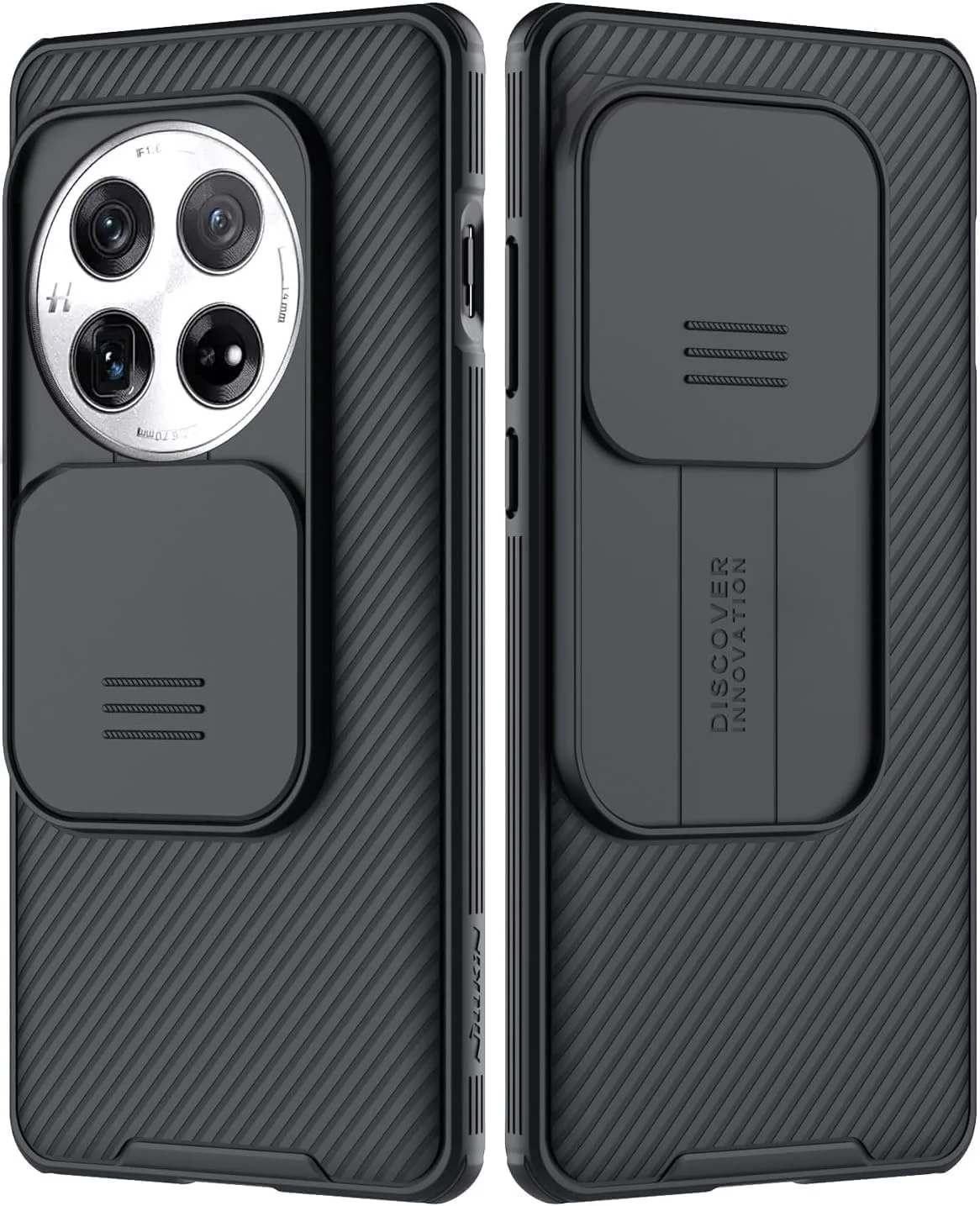 قاب محافظ Camshield Pro برای OnePlus 13 با محافظ لنز کشویی دوربین، ضد خش، با محافظ لبه و ضربه گیر، ضد اثر انگشت، پوشش نرم و لطیف سازگار با OnePlus 13 (مشکی) قاب محافظ Camshield Pro برای OnePlus 13 با محافظ لنز کشویی دوربین، ضد خش، با محافظ لبه و ضربه گیر، ضد اثر انگشت، پوشش نرم و لطیف سازگار با OnePlus 13 (مشکی)