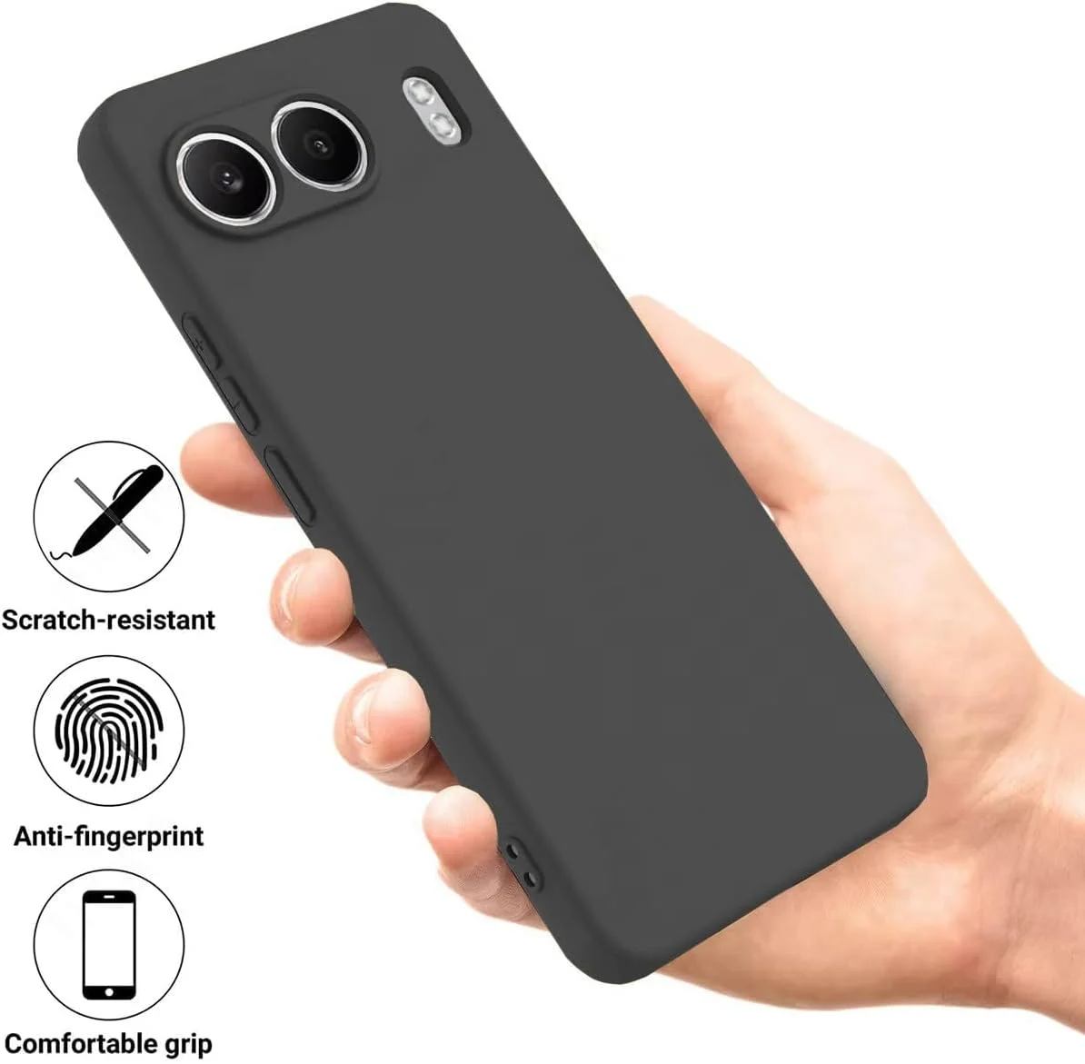 کاور محافظ گوشی وان پلاس نورد 4 5G، طراحی باریک و محافظتی، پوشش مات، محافظت از دوربین، ضربه گیر، کاور پشتی سیلیکونی نرم TPU برای وان پلاس نورد 4 کاور محافظ گوشی وان پلاس نورد 4 5G، طراحی باریک و محافظتی، پوشش مات، محافظت از دوربین، ضربه گیر، کاور پشتی سیلیکونی نرم TPU برای وان پلاس نورد 4