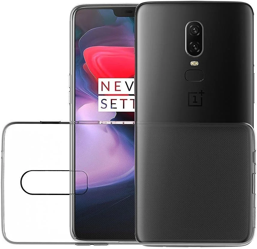 قاب محافظ گوشی مایجین برای وانپلاس 6 (6.28 اینچ) ژلهای نرم TPU با پوشش پشتی شفاف قاب محافظ گوشی مایجین برای وانپلاس 6 (6.28 اینچ) ژلهای نرم TPU با پوشش پشتی شفاف