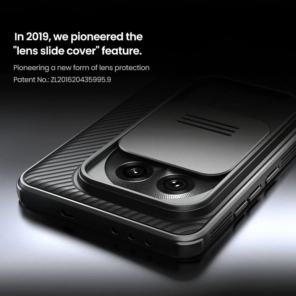 قاب محافظ Camshield Pro برای OnePlus 13 با محافظ لنز کشویی دوربین، ضد خش، با محافظ لبه و ضربه گیر، ضد اثر انگشت، پوشش نرم و لطیف سازگار با OnePlus 13 (مشکی) قاب محافظ Camshield Pro برای OnePlus 13 با محافظ لنز کشویی دوربین، ضد خش، با محافظ لبه و ضربه گیر، ضد اثر انگشت، پوشش نرم و لطیف سازگار با OnePlus 13 (مشکی)