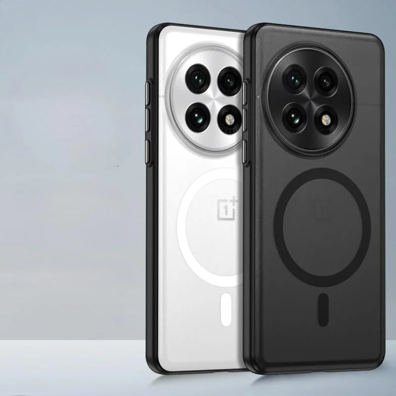 کاور نیمه شفاف Gruattreay سازگار با OnePlus 13 (2024)، کاور ضد لغزش و ضد ضربه با طراحی مغناطیسی و بسیار نازک برای One Plus 13 (مشکی 2) کاور نیمه شفاف Gruattreay سازگار با OnePlus 13 (2024)، کاور ضد لغزش و ضد ضربه با طراحی مغناطیسی و بسیار نازک برای One Plus 13 (مشکی 2)