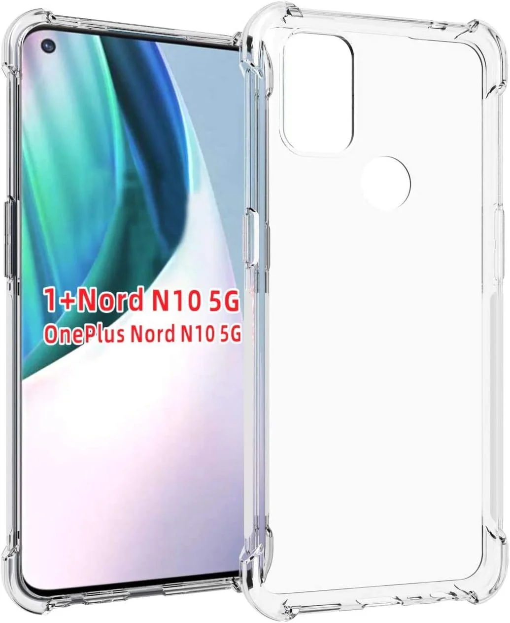 قاب محافظ گوشی وان پلاس نورد N10 5G، پوشش پشتی با بالشتک هوا، سیلیکونی نرم، ضد ضربه، فوق العاده باریک، جنس عالی، ضد خش، محافظ گوشه ها، شفاف، محصولی از Nice.Store.UAE قاب محافظ گوشی وان پلاس نورد N10 5G، پوشش پشتی با بالشتک هوا، سیلیکونی نرم، ضد ضربه، فوق العاده باریک، جنس عالی، ضد خش، محافظ گوشه ها، شفاف، محصولی از Nice.Store.UAE