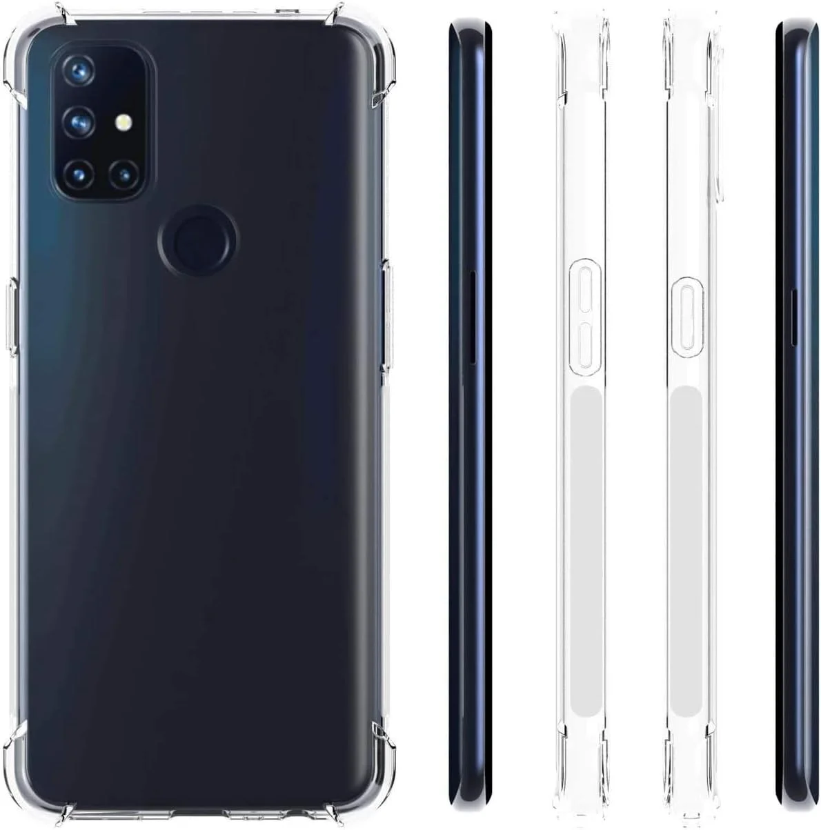 قاب محافظ گوشی وان پلاس نورد N10 5G، پوشش پشتی با بالشتک هوا، سیلیکونی نرم، ضد ضربه، فوق العاده باریک، جنس عالی، ضد خش، محافظ گوشه ها، شفاف، محصولی از Nice.Store.UAE قاب محافظ گوشی وان پلاس نورد N10 5G، پوشش پشتی با بالشتک هوا، سیلیکونی نرم، ضد ضربه، فوق العاده باریک، جنس عالی، ضد خش، محافظ گوشه ها، شفاف، محصولی از Nice.Store.UAE