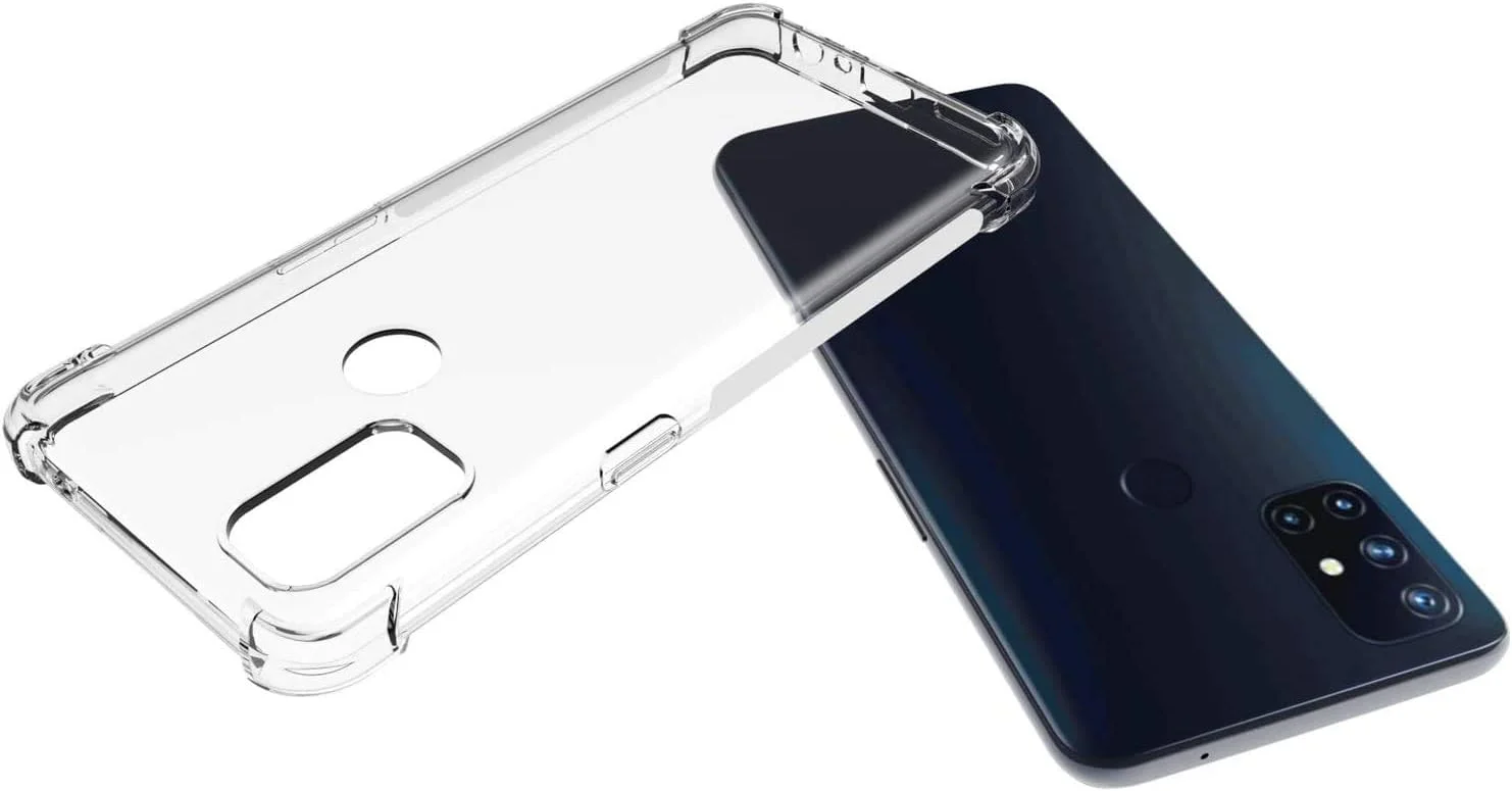 قاب محافظ گوشی وان پلاس نورد N10 5G، پوشش پشتی با بالشتک هوا، سیلیکونی نرم، ضد ضربه، فوق العاده باریک، جنس عالی، ضد خش، محافظ گوشه ها، شفاف، محصولی از Nice.Store.UAE قاب محافظ گوشی وان پلاس نورد N10 5G، پوشش پشتی با بالشتک هوا، سیلیکونی نرم، ضد ضربه، فوق العاده باریک، جنس عالی، ضد خش، محافظ گوشه ها، شفاف، محصولی از Nice.Store.UAE