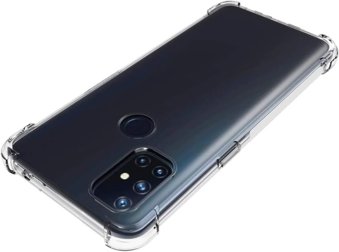 قاب محافظ گوشی وان پلاس نورد N10 5G، پوشش پشتی با بالشتک هوا، سیلیکونی نرم، ضد ضربه، فوق العاده باریک، جنس عالی، ضد خش، محافظ گوشه ها، شفاف، محصولی از Nice.Store.UAE قاب محافظ گوشی وان پلاس نورد N10 5G، پوشش پشتی با بالشتک هوا، سیلیکونی نرم، ضد ضربه، فوق العاده باریک، جنس عالی، ضد خش، محافظ گوشه ها، شفاف، محصولی از Nice.Store.UAE