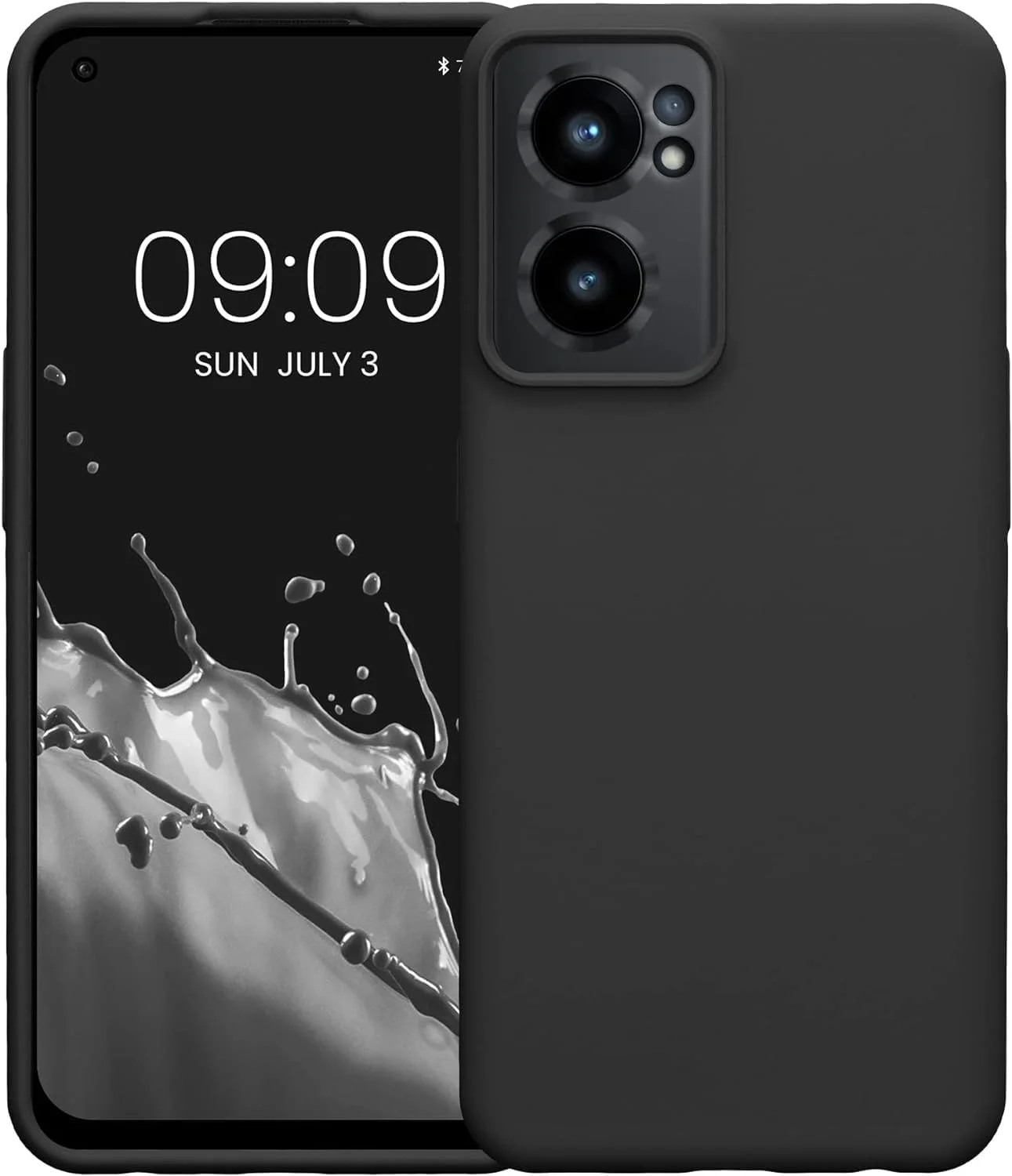 کاور سیلیکونی TPU ممتاز AWH برای OnePlus Nord CE 2 5G - محافظ گوشی با روکش نرم، تناسب دقیق و چسبندگی بیشتر (مشکی)