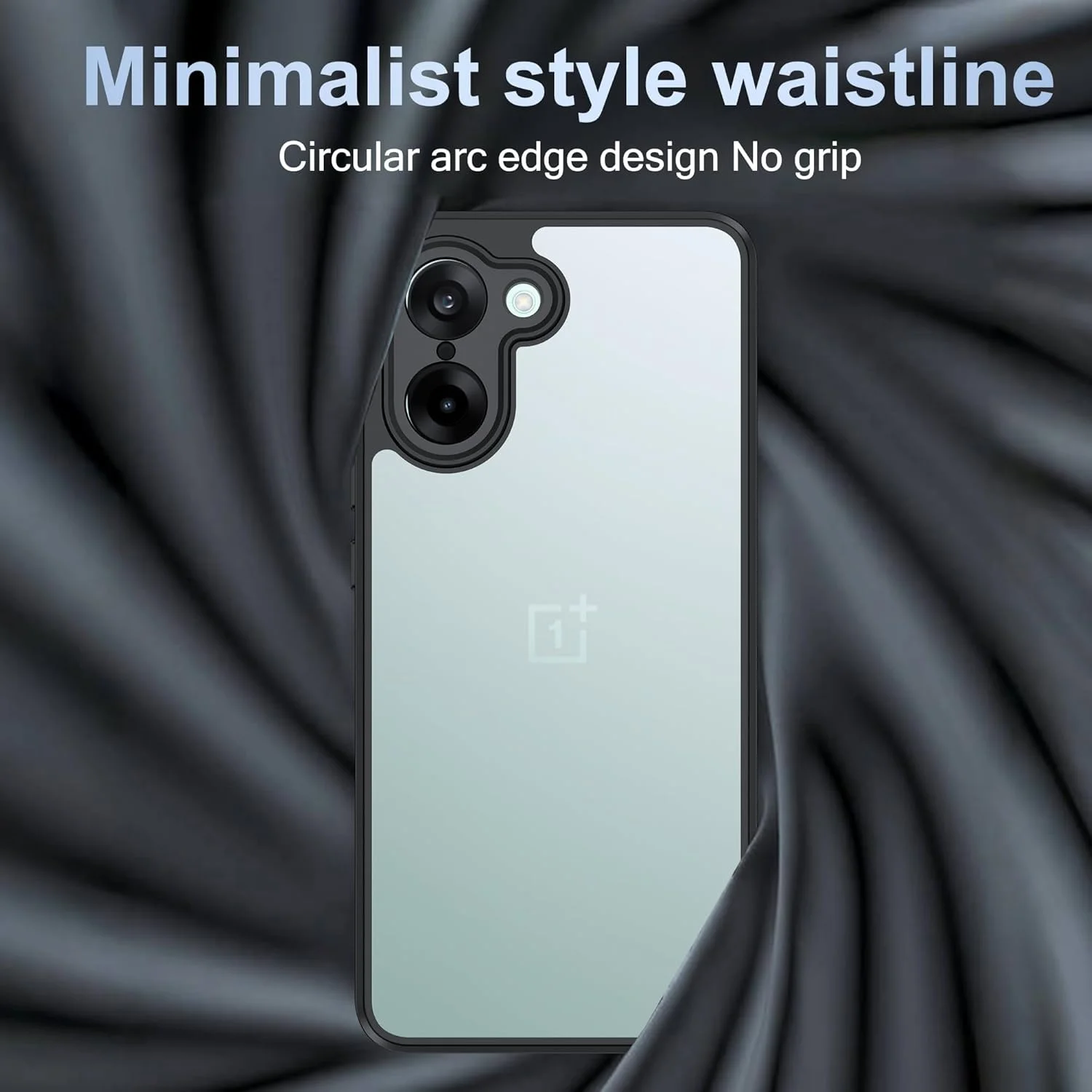 قاب محافظ گوشی برای وان پلاس نورد CE5 5G، قاب پشتی سخت شفاف ضد زردی با ضربه گیر نرم، قاب محافظ ضد ضربه برای وان پلاس نورد CE5، قاب محافظ باریک و نازک اما با درجه محافظت نظامی