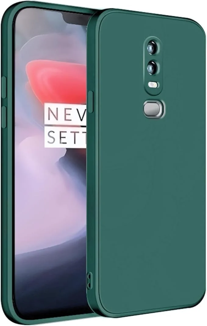 کاور سیلیکونی محافظ گوشی وان پلاس 6، نازک با محافظت از دوربین، داخلی نرم، باریک و انعطاف پذیر (برای وان پلاس 6 - سبز) کاور سیلیکونی محافظ گوشی وان پلاس 6، نازک با محافظت از دوربین، داخلی نرم، باریک و انعطاف پذیر (برای وان پلاس 6 - سبز)