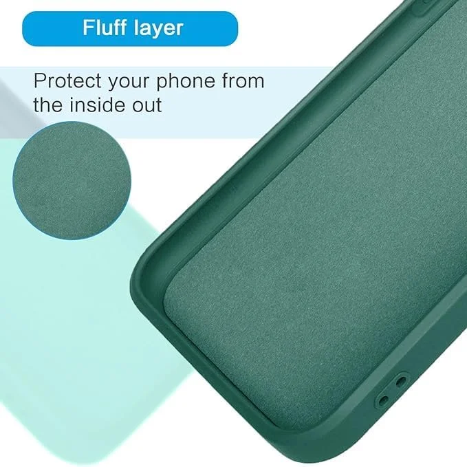 کاور سیلیکونی محافظ گوشی وان پلاس 6، نازک با محافظت از دوربین، داخلی نرم، باریک و انعطاف پذیر (برای وان پلاس 6 - سبز) کاور سیلیکونی محافظ گوشی وان پلاس 6، نازک با محافظت از دوربین، داخلی نرم، باریک و انعطاف پذیر (برای وان پلاس 6 - سبز)