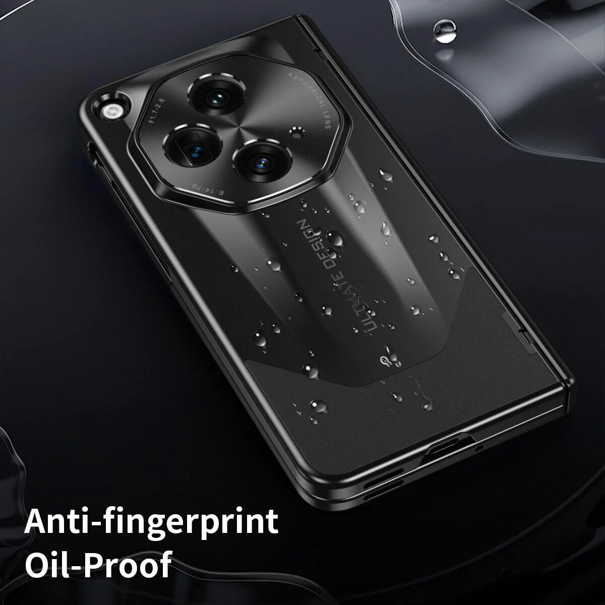 قاب باریک محافظ گوشی برای وان پلاس اوپن/اوپو فایند N3 به همراه محافظ لولا و محافظ صفحه نمایش (مشکی) قاب باریک محافظ گوشی برای وان پلاس اوپن/اوپو فایند N3 به همراه محافظ لولا و محافظ صفحه نمایش (مشکی)