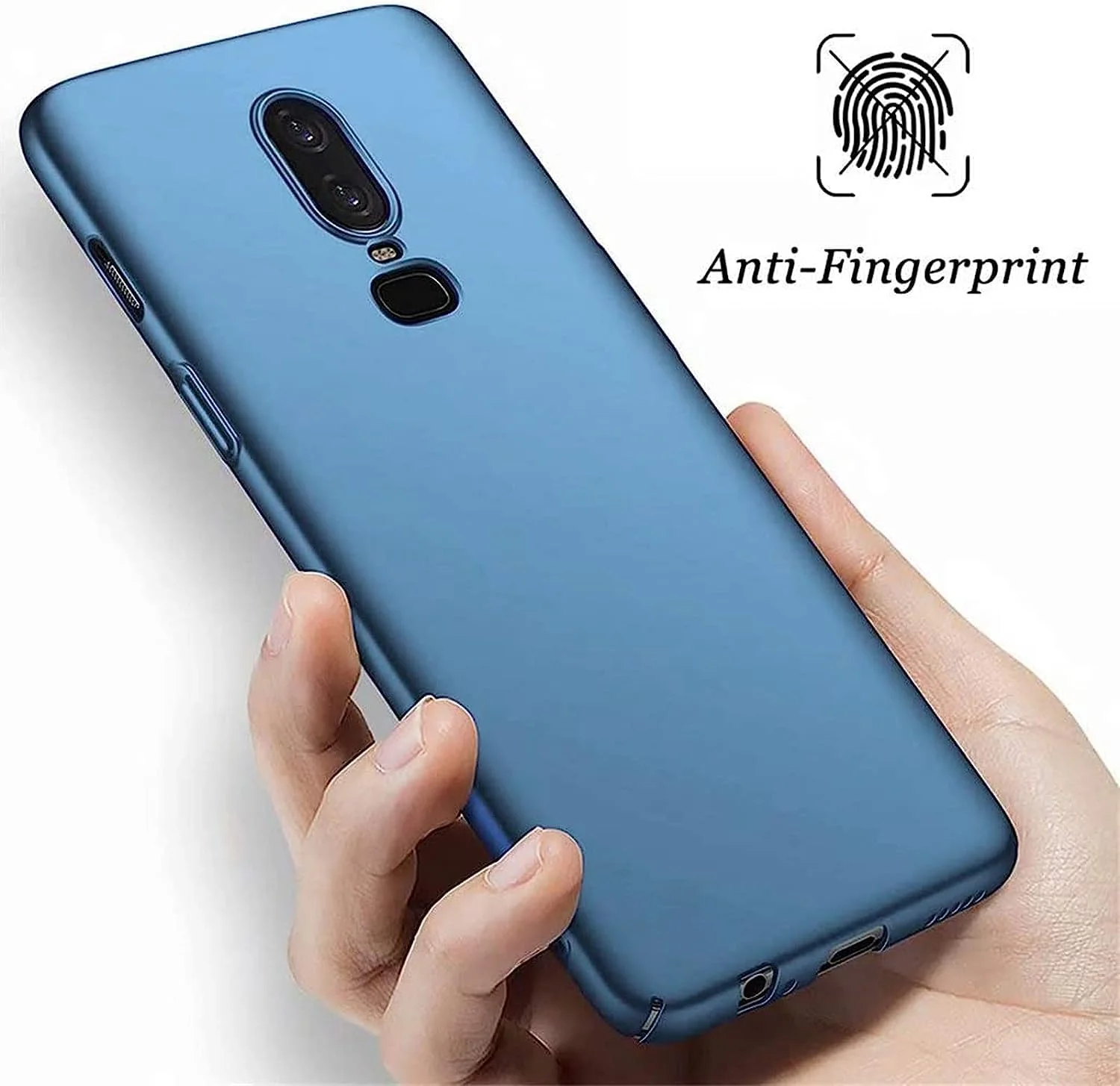 کاور محافظ گوشی موبایل موهادجیا مناسب برای وان پلاس 6، کاور سخت و فوق العاده نازک PC، کاور محافظ سبک و ضد ضربه برای وان پلاس 6 (آبی) 6.28 اینچ کاور محافظ گوشی موبایل موهادجیا مناسب برای وان پلاس 6، کاور سخت و فوق العاده نازک PC، کاور محافظ سبک و ضد ضربه برای وان پلاس 6 (آبی) 6.28 اینچ