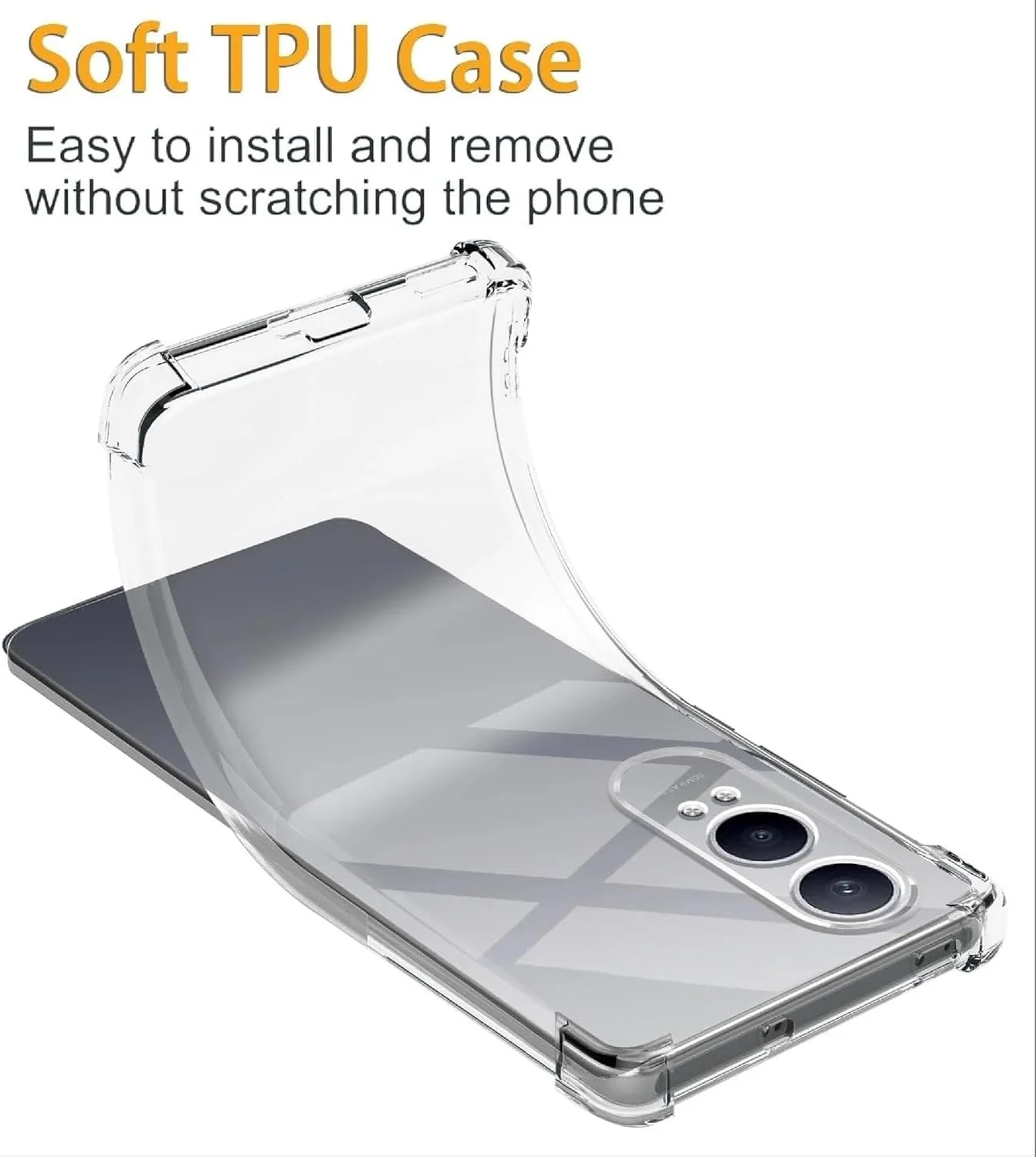 کاور محافظ شفاف گوشی Muzz OnePlus Nord CE4 Lite، مناسب برای گوشی Oppo K12x 5G، دارای گوشههای تقویتشده، مقاوم در برابر خراش، ساخته شده از TPU سیلیکونی نرم و محافظ برای OnePlus Nord CE4 Lite 2024 (شفاف) کاور محافظ شفاف گوشی Muzz OnePlus Nord CE4 Lite، مناسب برای گوشی Oppo K12x 5G، دارای گوشههای تقویتشده، مقاوم در برابر خراش، ساخته شده از TPU سیلیکونی نرم و محافظ برای OnePlus Nord CE4 Lite 2024 (شفاف)