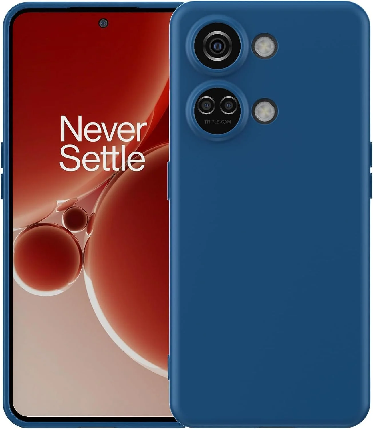 قاب محافظ سیلیکونی نرم TPU برای OnePlus Nord 3، پوشش محافظ سبک وزن با روکش صاف، محافظ دوربین، ضد ضربه، قاب شیک برای آقایان و بانوان، سازگار با One Plus Nord 3 5G (آبی) قاب محافظ سیلیکونی نرم TPU برای OnePlus Nord 3، پوشش محافظ سبک وزن با روکش صاف، محافظ دوربین، ضد ضربه، قاب شیک برای آقایان و بانوان، سازگار با One Plus Nord 3 5G (آبی)