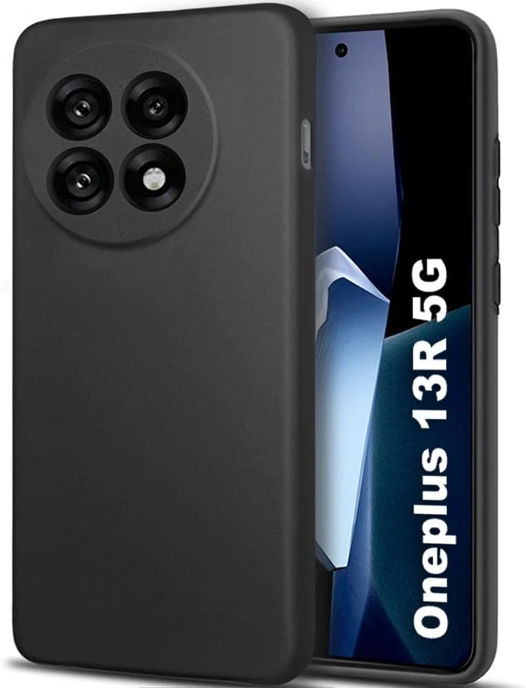 کاور محافظ سیلیکونی TPU نرم و سبک وزن با محافظت از دوربین، طراحی شده برای OnePlus 13R 5G