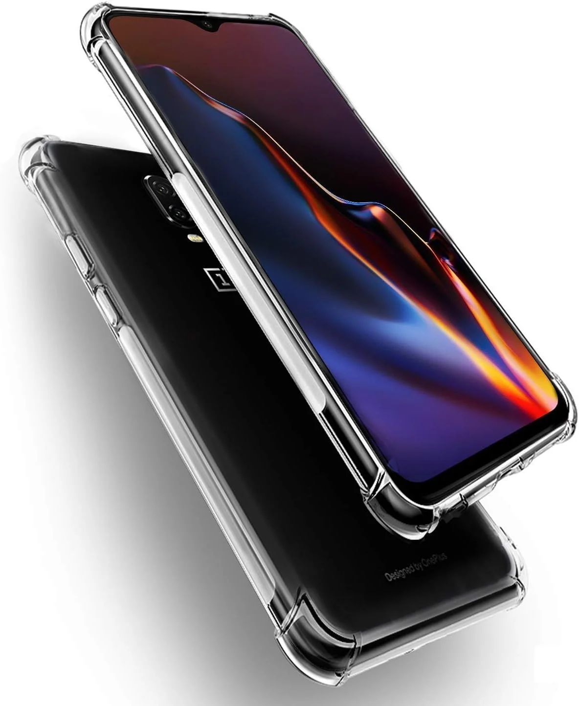 قاب محافظ گوشی وان پلاس 7 و وان پلاس 6T، کاور بامپر، جنس سیلیکون TPU نرم، شفاف و ضد ضربه، مناسب برای وان پلاس 7 و وان پلاس 6T، تولید شده توسط Nice.Store.UAE