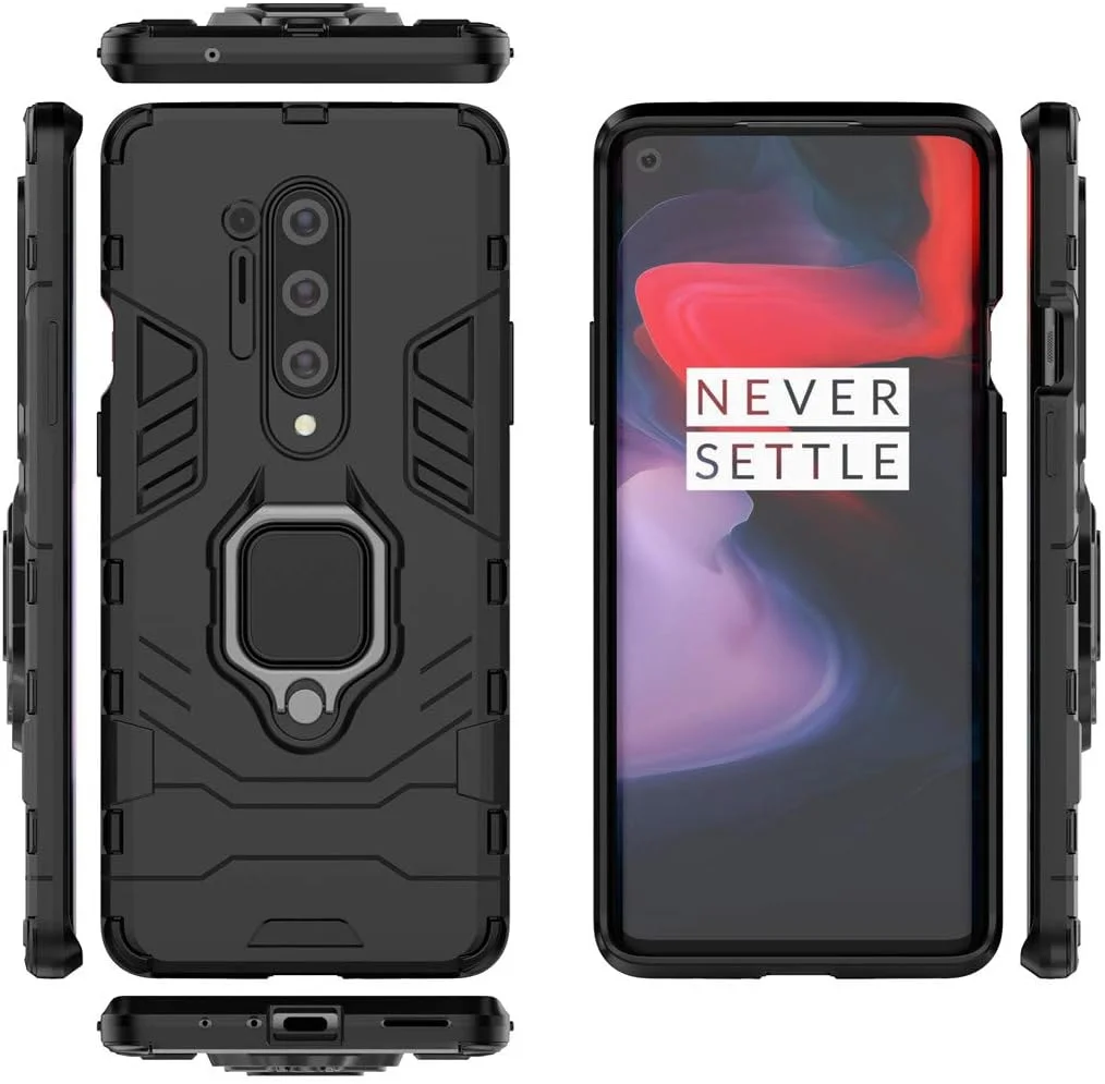 قاب محافظ گوشی مایجین سازگار با وانپلاس 8 پرو (5G)، دارای حلقه فلزی و استند، پوشش دولایه مقاوم برای وانپلاس 8 پرو (مشکی) قاب محافظ گوشی مایجین سازگار با وانپلاس 8 پرو (5G)، دارای حلقه فلزی و استند، پوشش دولایه مقاوم برای وانپلاس 8 پرو (مشکی)