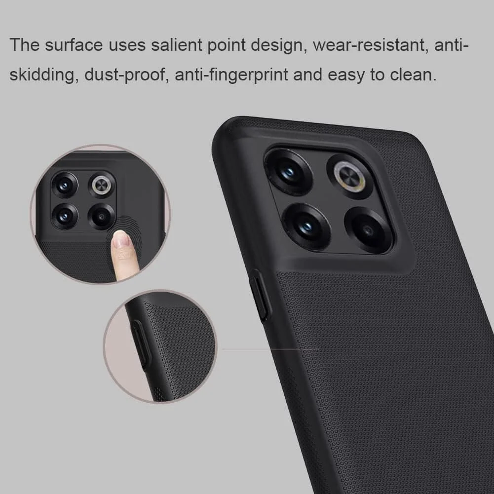 قاب گوشی مات مشکی پلی کربنات یک تکه با محافظت قوی برای وان پلاس 10T / وان پلاس Ace Pro قاب گوشی مات مشکی پلی کربنات یک تکه با محافظت قوی برای وان پلاس 10T / وان پلاس Ace Pro