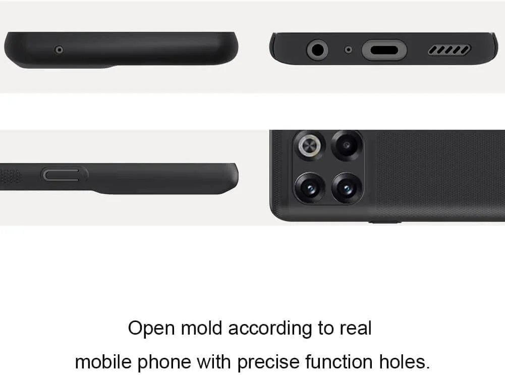 قاب گوشی مات مشکی پلی کربنات یک تکه با محافظت قوی برای وان پلاس 10T / وان پلاس Ace Pro قاب گوشی مات مشکی پلی کربنات یک تکه با محافظت قوی برای وان پلاس 10T / وان پلاس Ace Pro