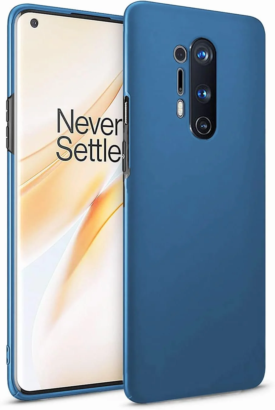قاب محافظ باریک گوشی سازگار با وان پلاس 8 پرو، ضد خش (آبی، مخصوص وان پلاس 8 پرو)