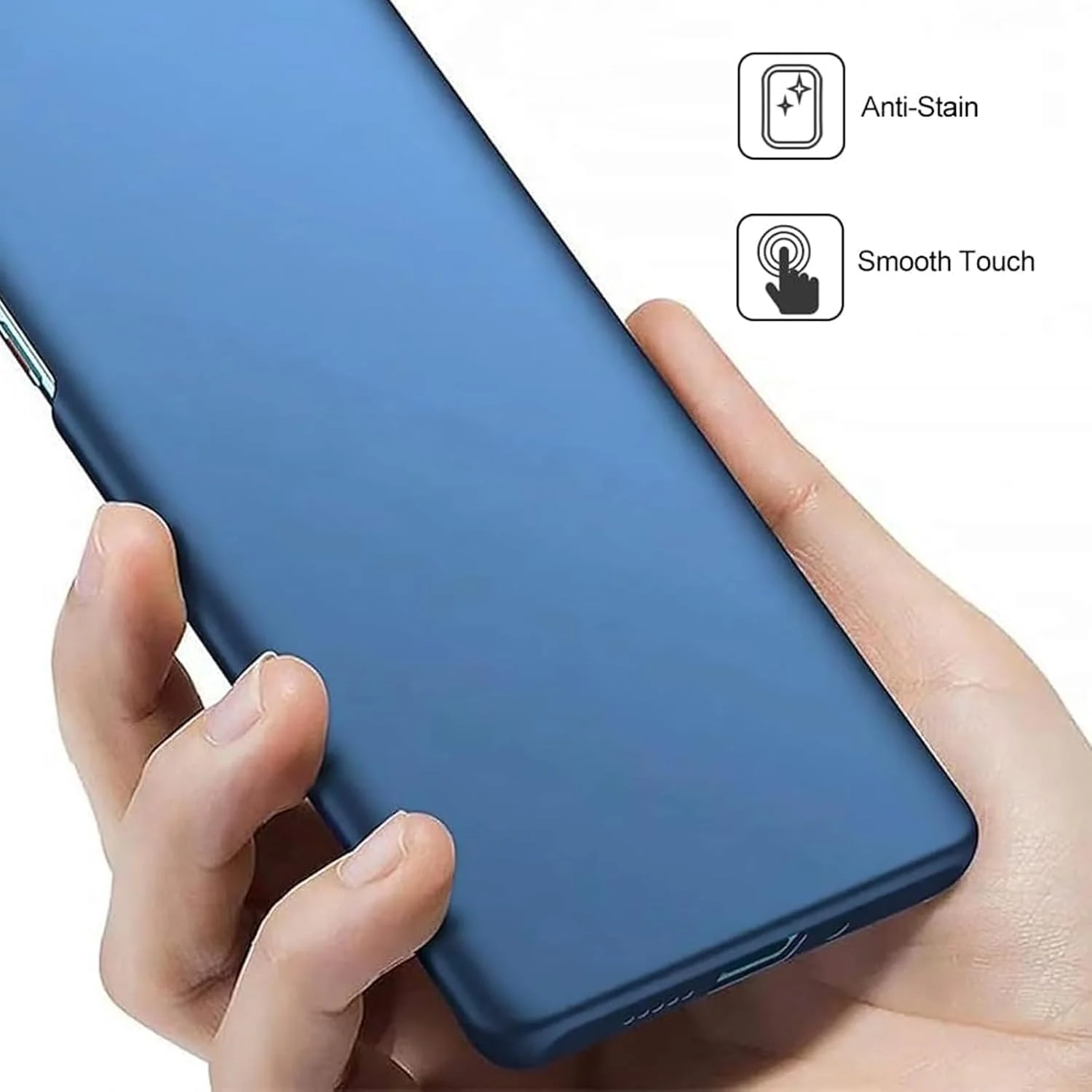 قاب محافظ باریک گوشی سازگار با وان پلاس 8 پرو، ضد خش (آبی، مخصوص وان پلاس 8 پرو) قاب محافظ باریک گوشی سازگار با وان پلاس 8 پرو، ضد خش (آبی، مخصوص وان پلاس 8 پرو)