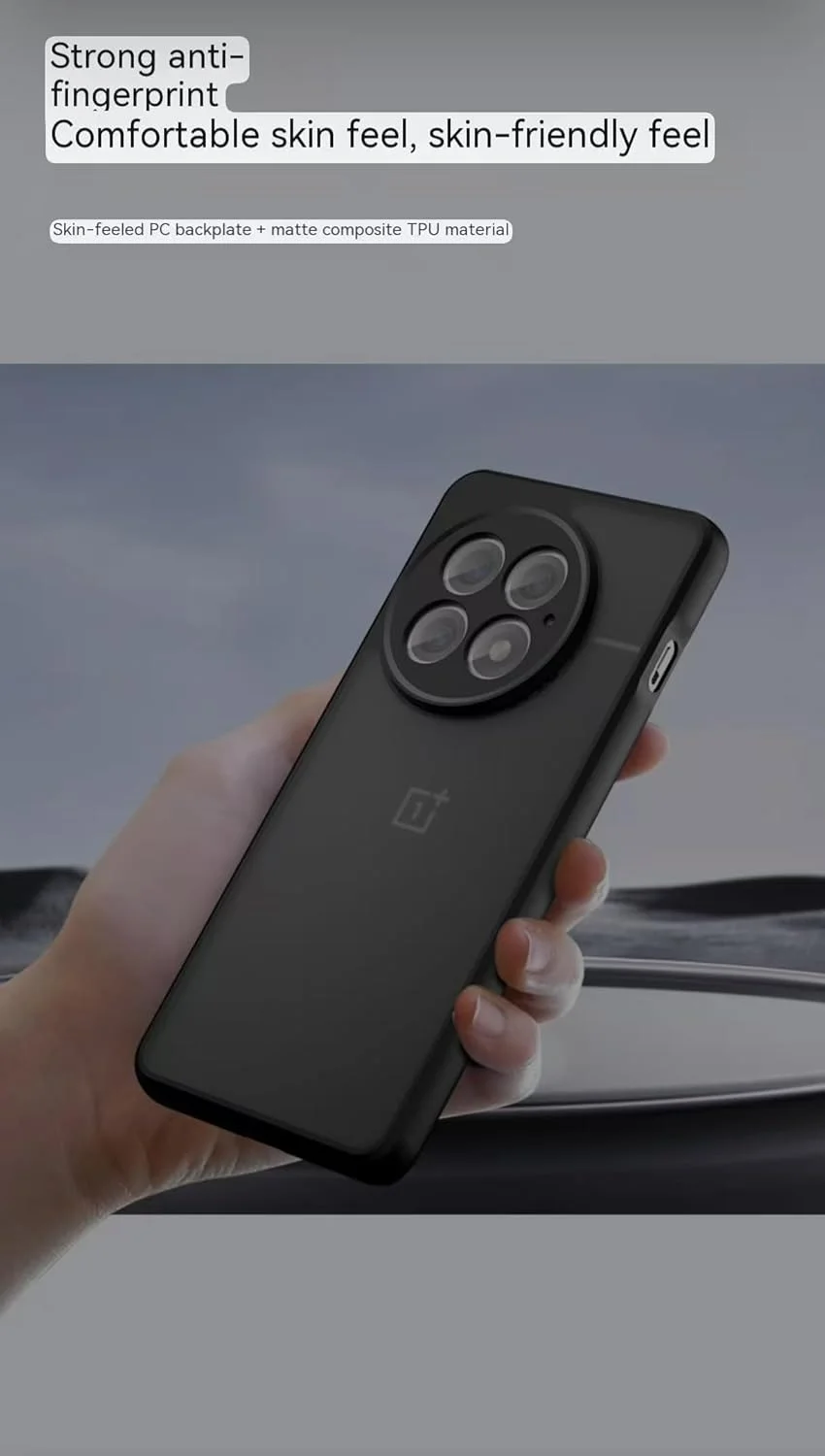 قاب محافظ ضد ضربه مناسب برای وان پلاس 13R، دارای جذب شوک با کیسه هوا، محافظت کامل ضد ضربه برای گوشی، سطح صاف با حس لمس شنی، همراه با محافظت از دوربین (مشکی) قاب محافظ ضد ضربه مناسب برای وان پلاس 13R، دارای جذب شوک با کیسه هوا، محافظت کامل ضد ضربه برای گوشی، سطح صاف با حس لمس شنی، همراه با محافظت از دوربین (مشکی)