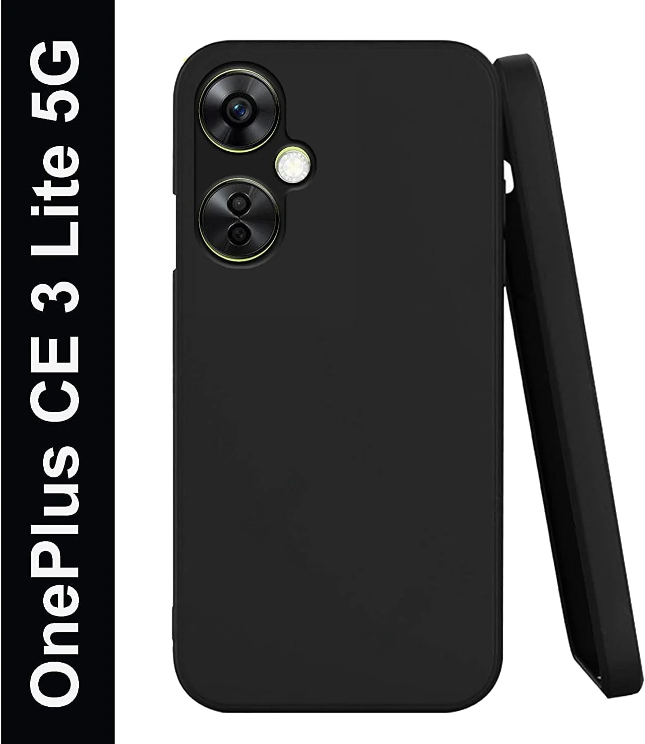 قاب محافظ گوشی وان پلاس نورد CE 3 Lite، کاور بامپر سیلیکونی TPU نرم و فوق العاده باریک، مقاوم در برابر ضربه، با محافظت از دوربین، ضد خش، نازک و انعطاف پذیر برای وان پلاس نورد CE3 Lite 5G (مشکی) قاب محافظ گوشی وان پلاس نورد CE 3 Lite، کاور بامپر سیلیکونی TPU نرم و فوق العاده باریک، مقاوم در برابر ضربه، با محافظت از دوربین، ضد خش، نازک و انعطاف پذیر برای وان پلاس نورد CE3 Lite 5G (مشکی)